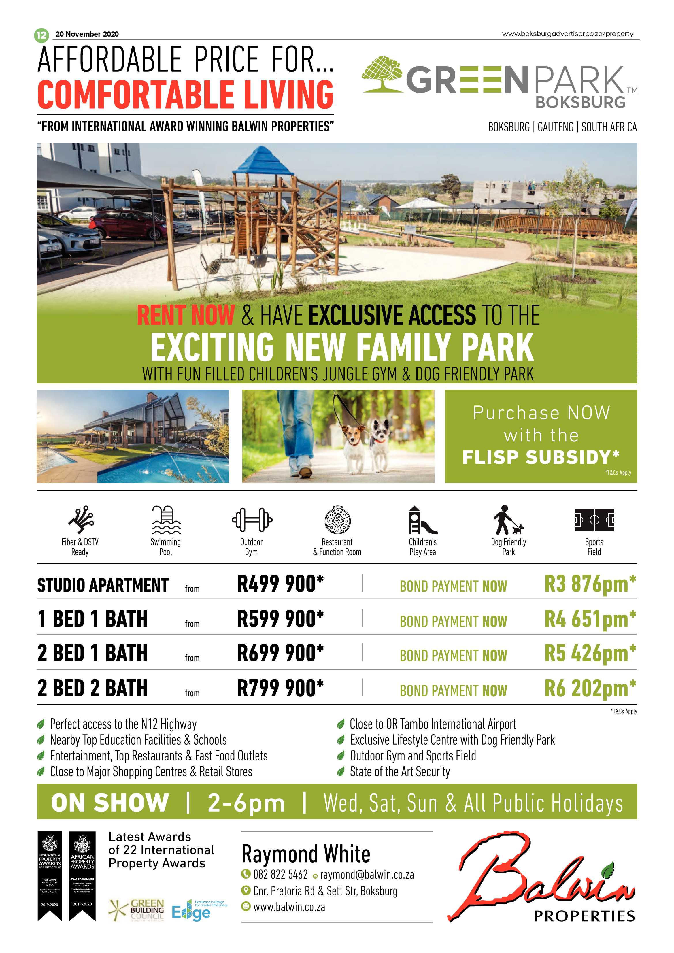 Boksburg Advertiser 17 November  2020 page 12
