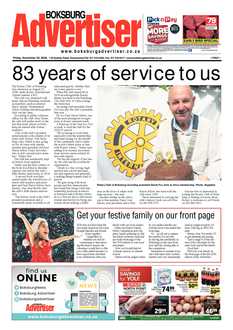Boksburg Advertiser 17 November  2020