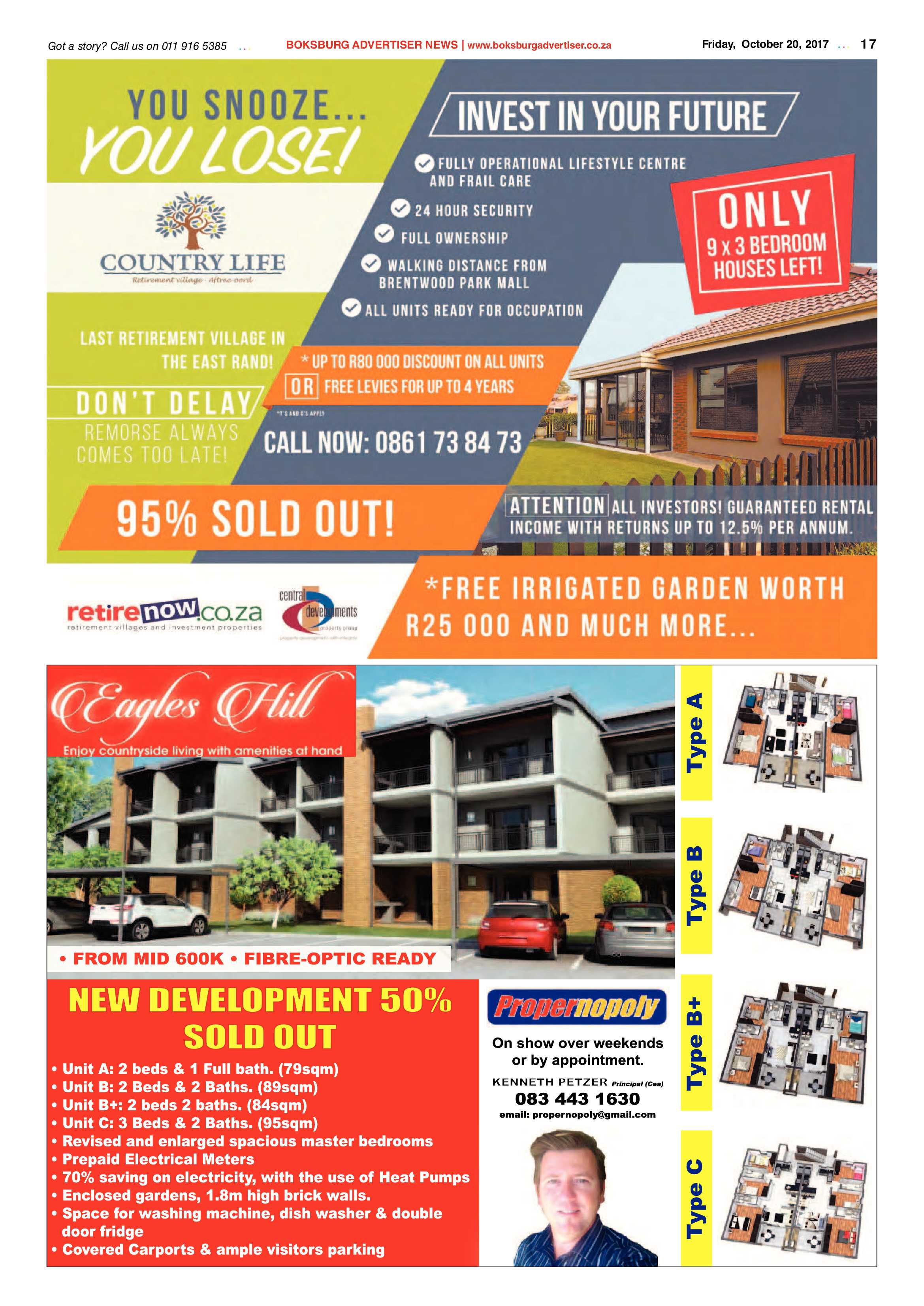 Boksburg Advertiser 17 October 2017 page 17