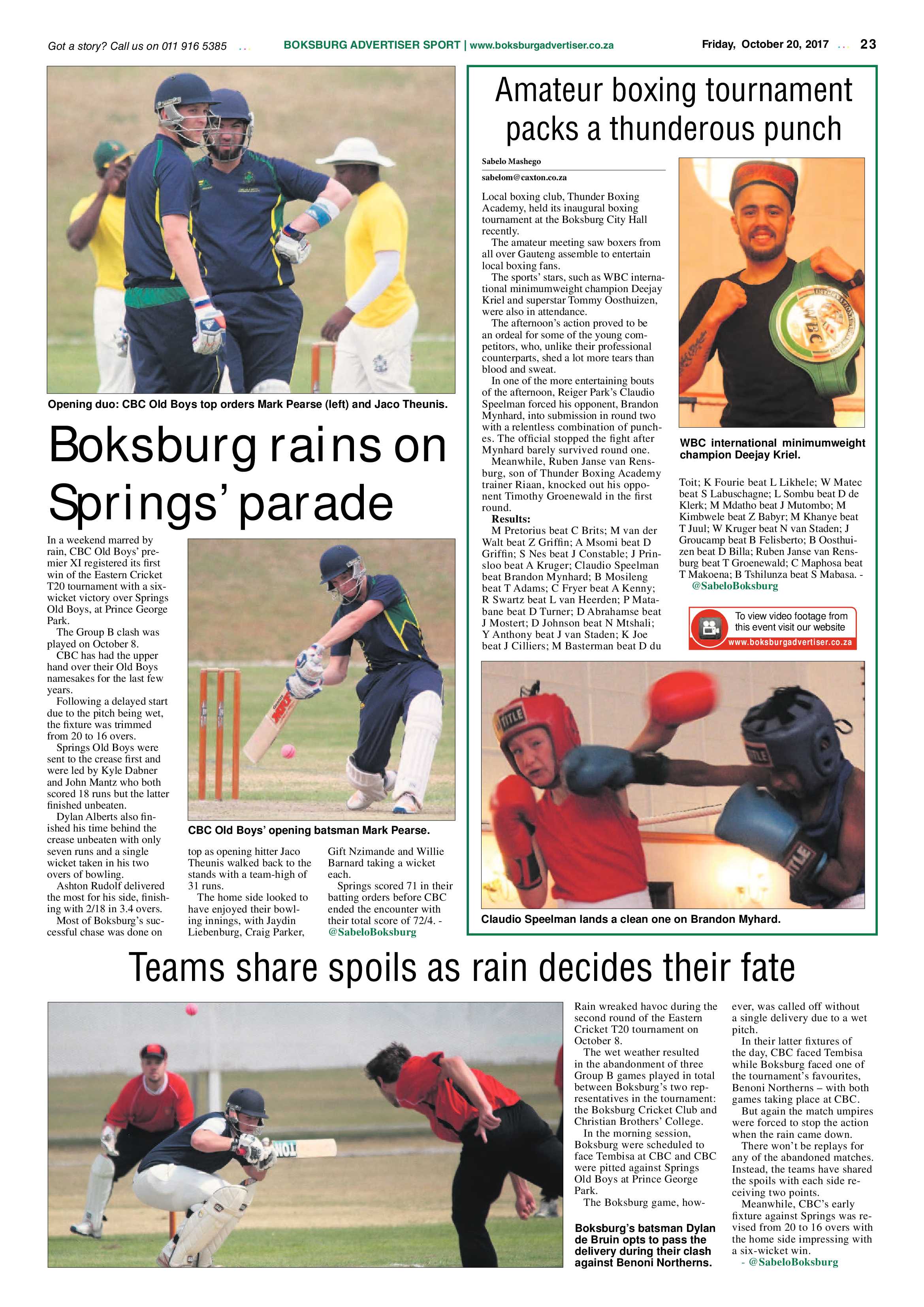 Boksburg Advertiser 17 October 2017 page 23