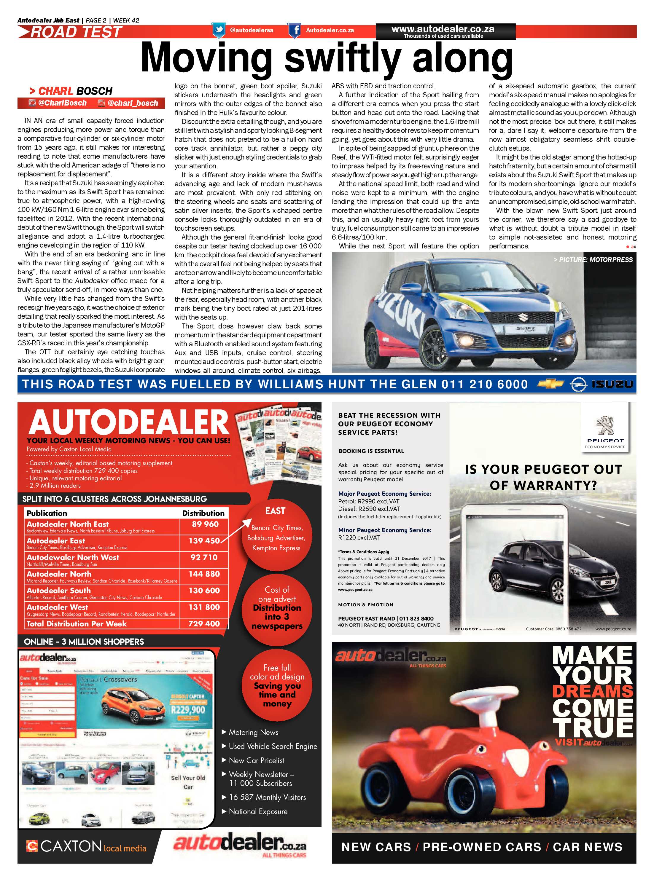 Boksburg Advertiser 17 October 2017 page 26