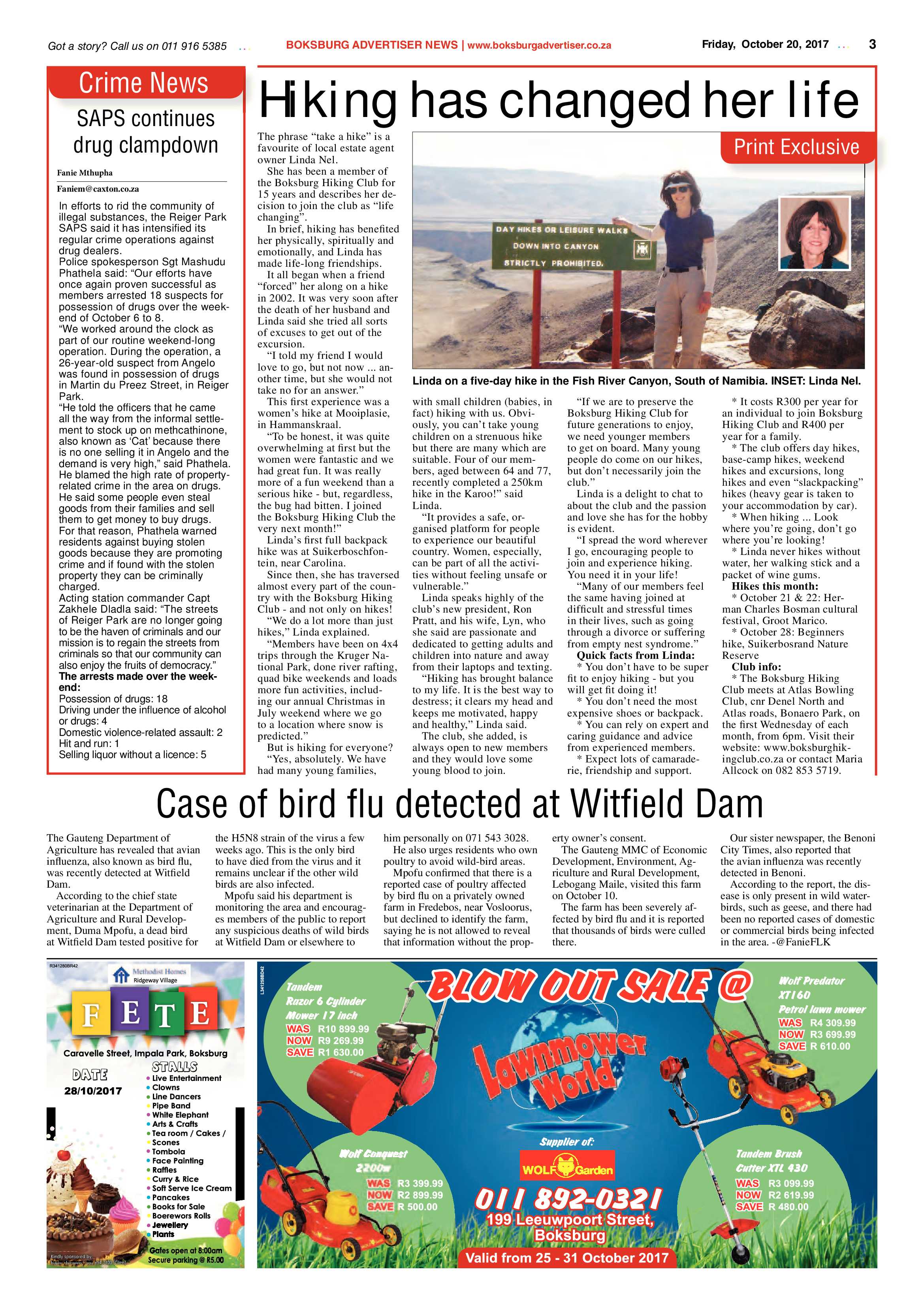 Boksburg Advertiser 17 October 2017 page 3