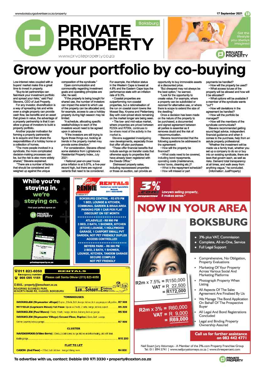 Boksburg Advertiser 17 September 2021 page 13