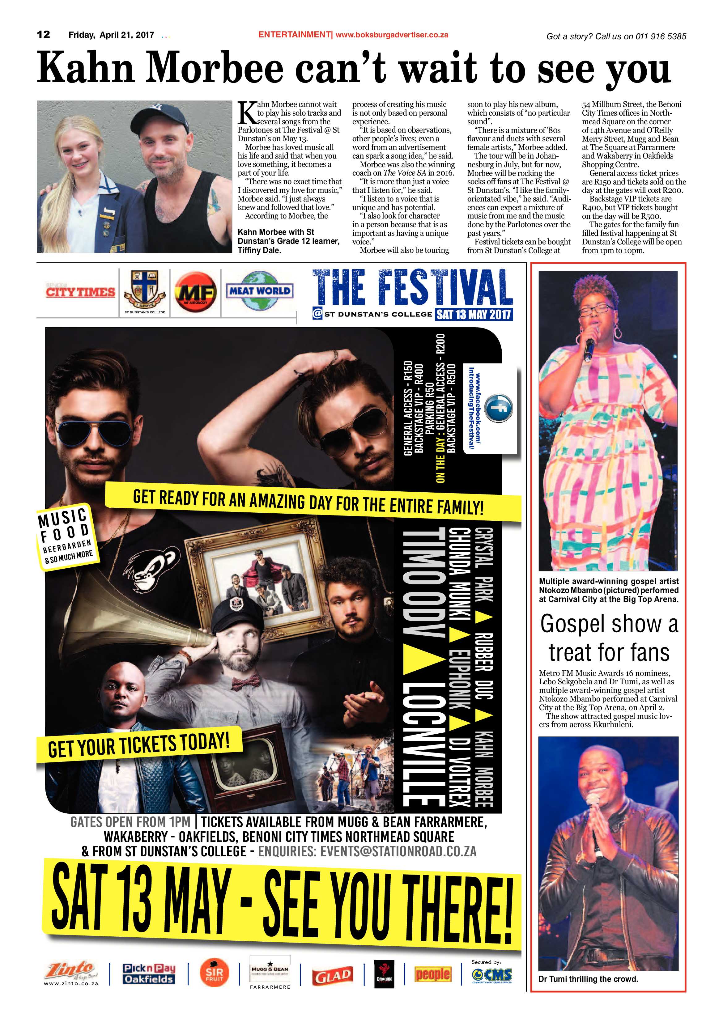 Boksburg Advertiser 18 April 2017 page 12