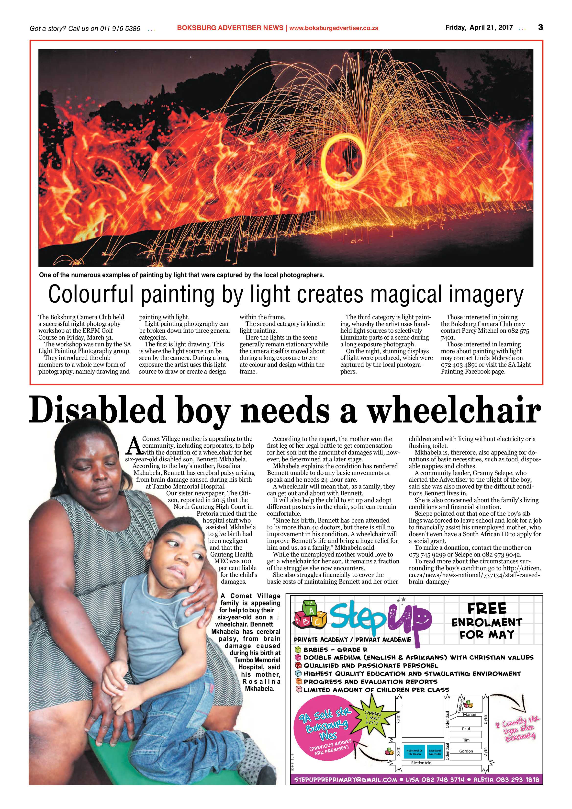 Boksburg Advertiser 18 April 2017 page 3