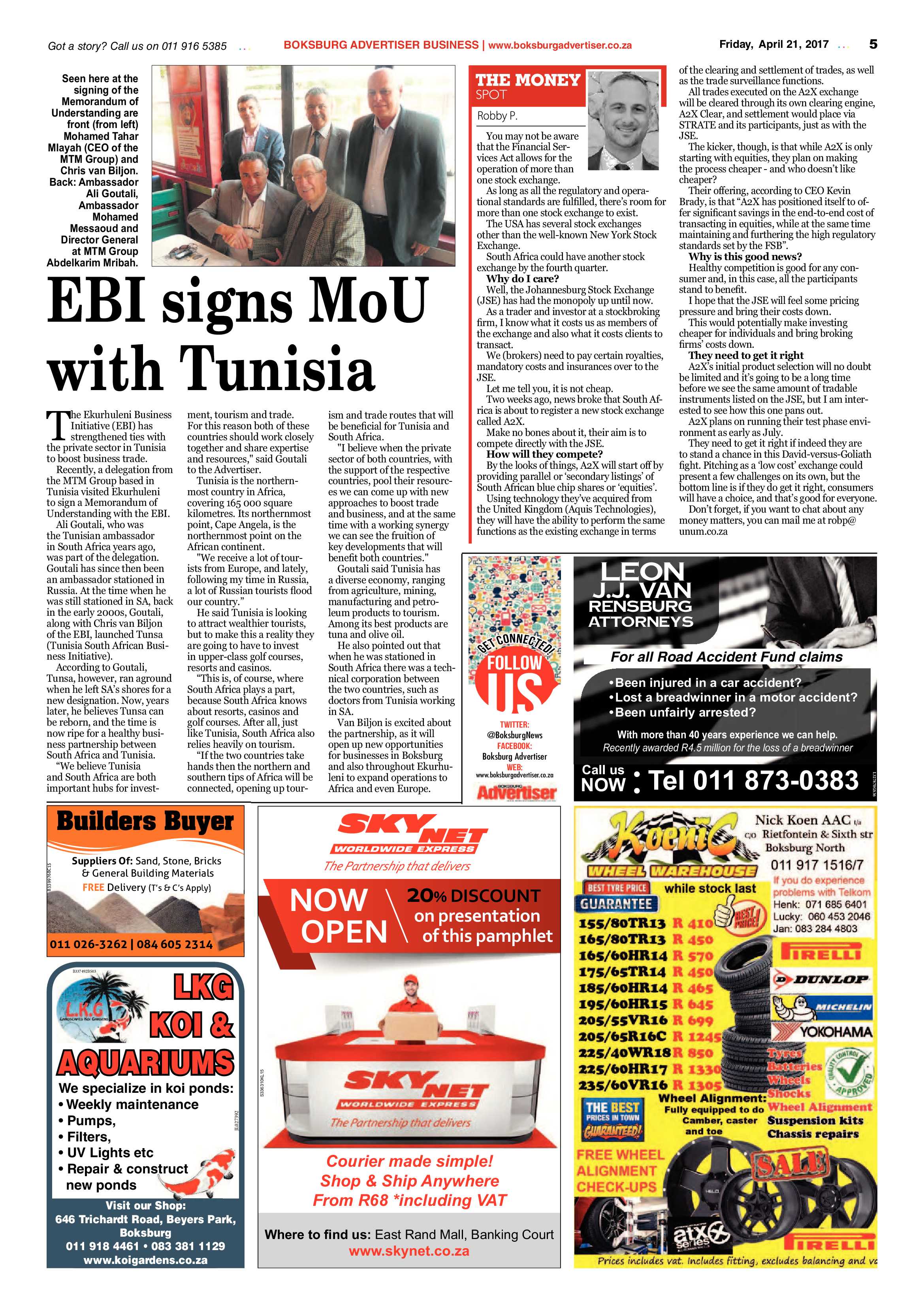 Boksburg Advertiser 18 April 2017 page 5