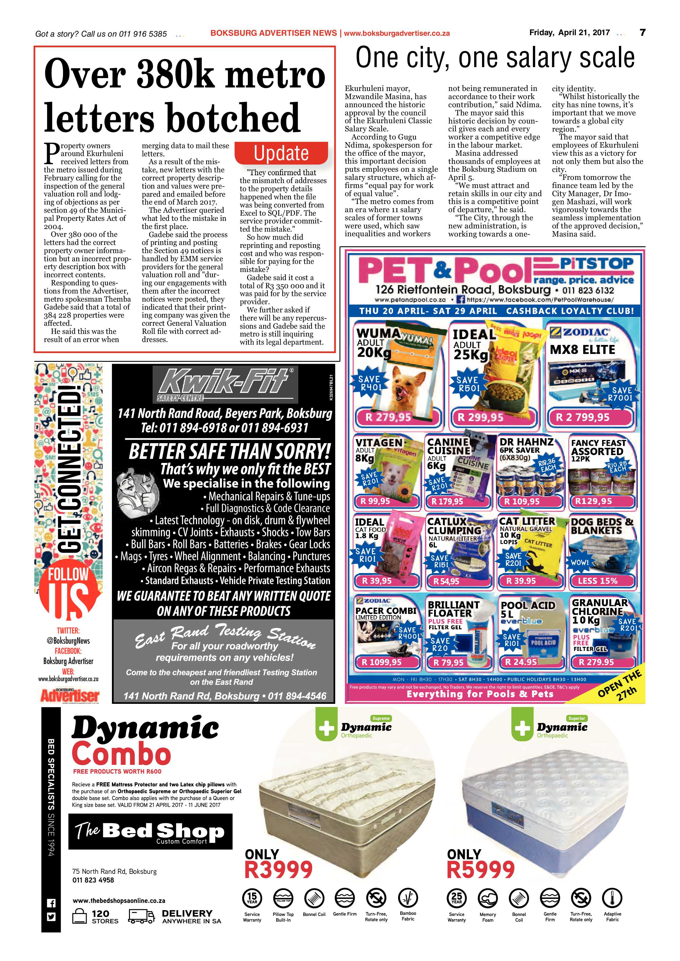 Boksburg Advertiser 18 April 2017 page 7