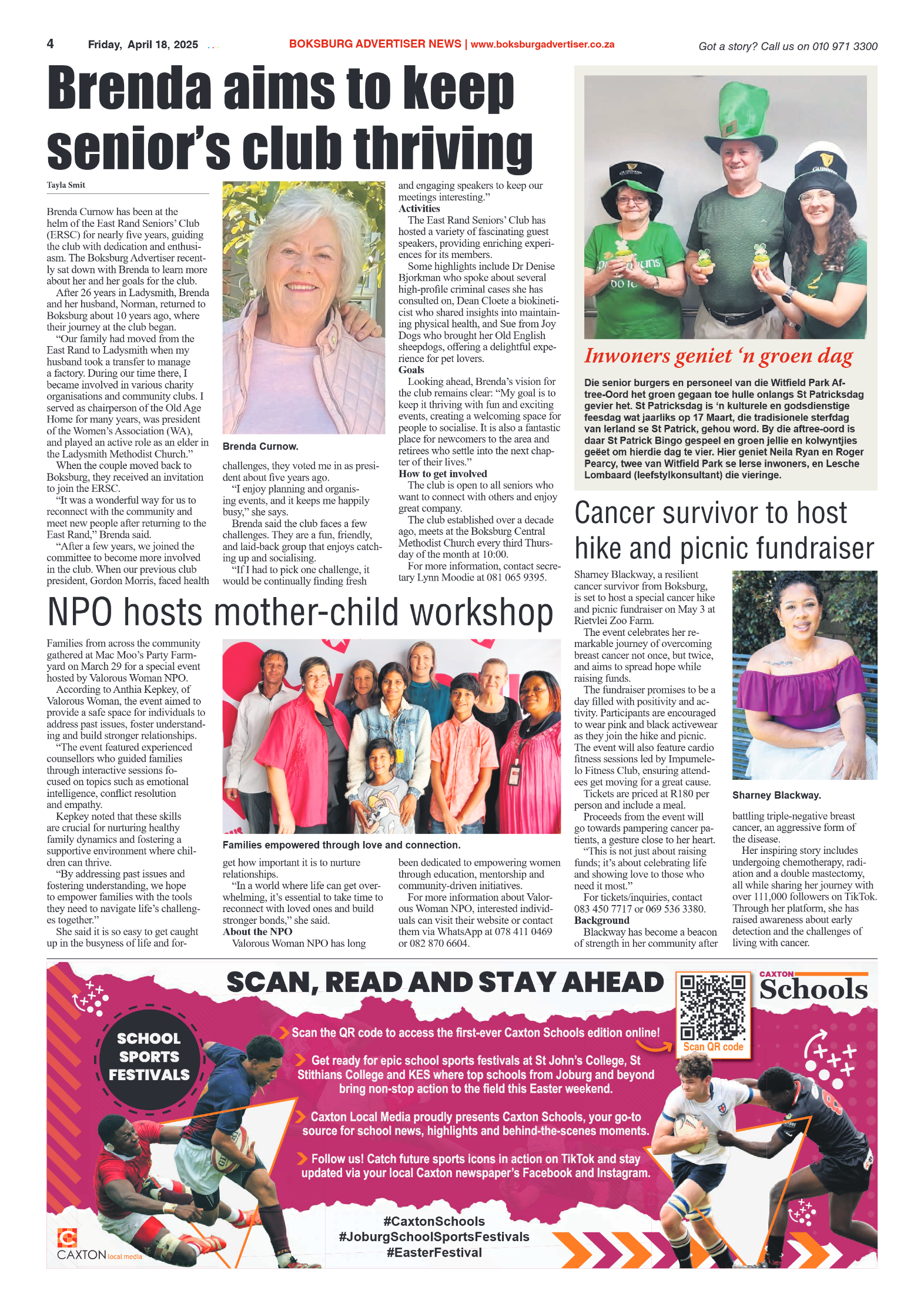 Boksburg Advertiser 18 April 2025 page 4