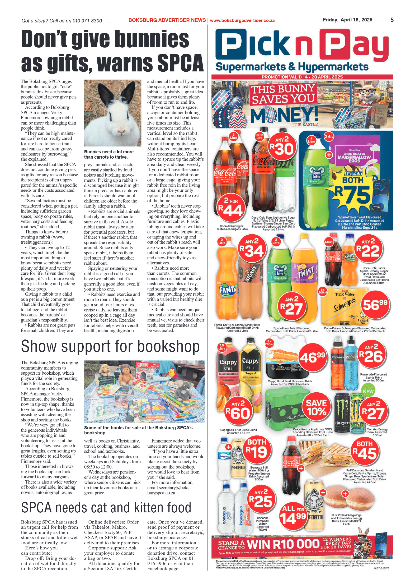 Boksburg Advertiser 18 April 2025 page 5