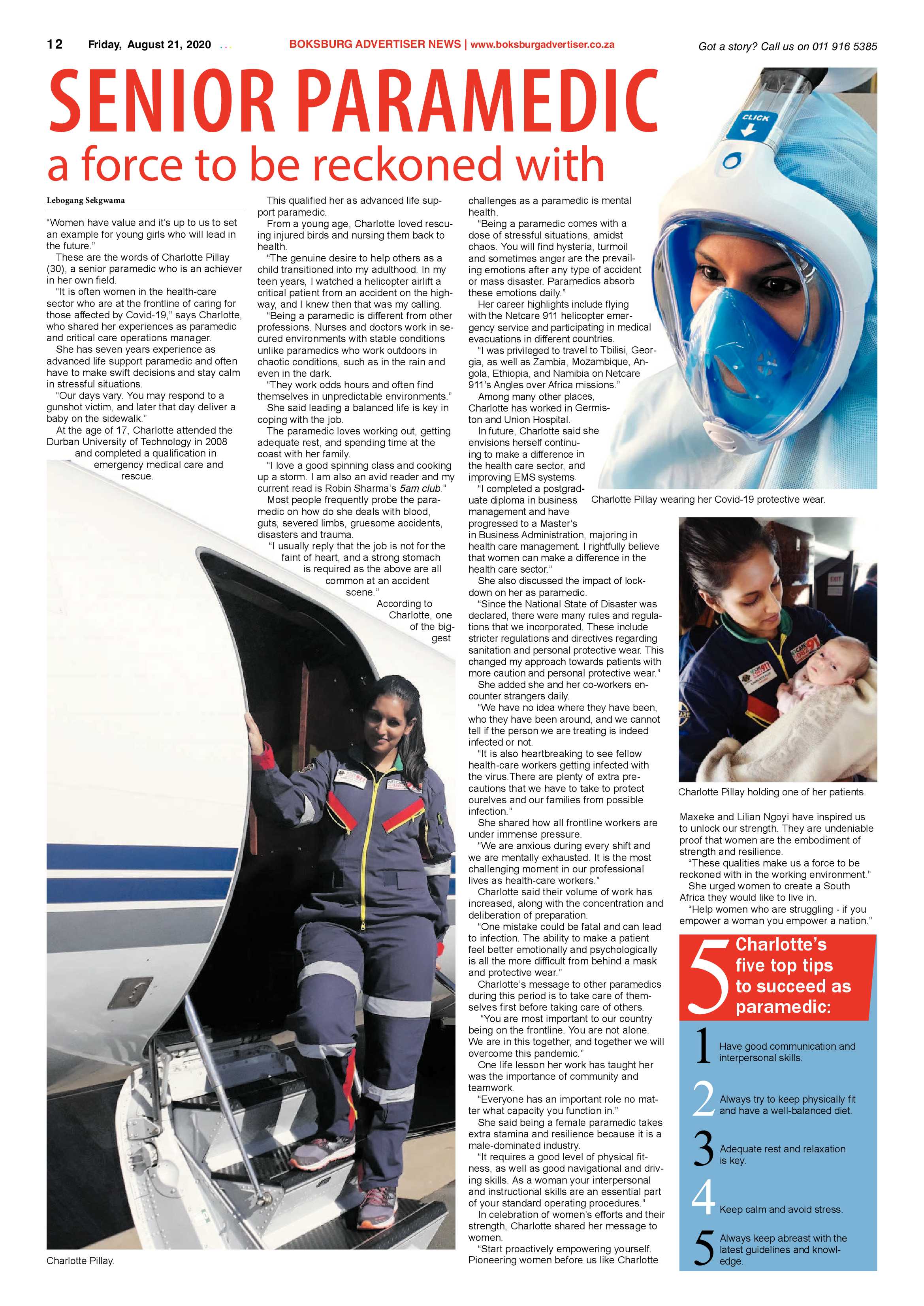 Boksburg Advertiser 18 August 2020 page 12