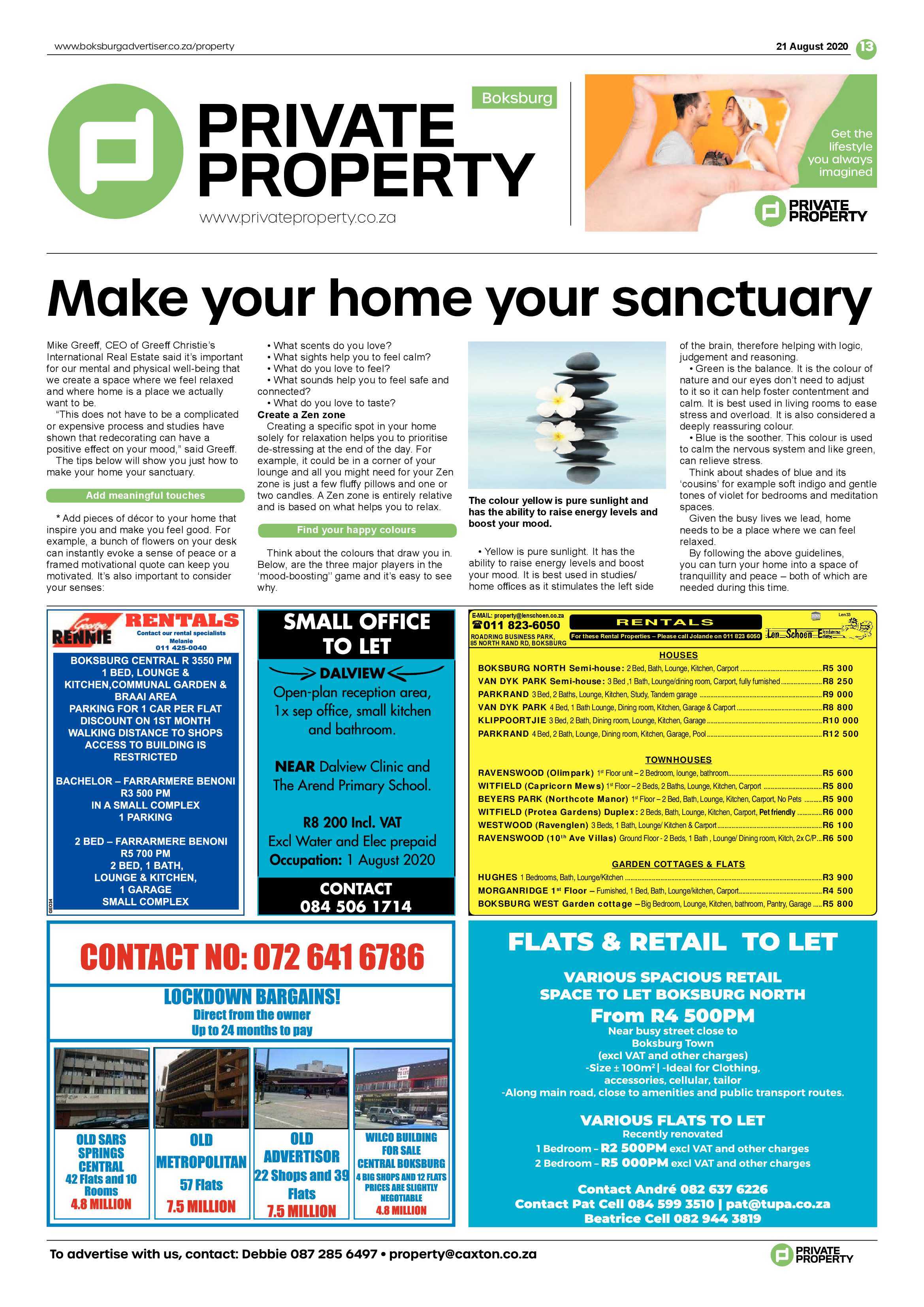 Boksburg Advertiser 18 August 2020 page 13