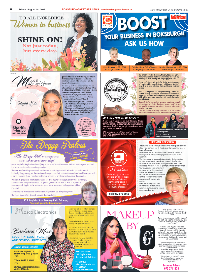 Boksburg Advertiser 18 August 2023 page 6