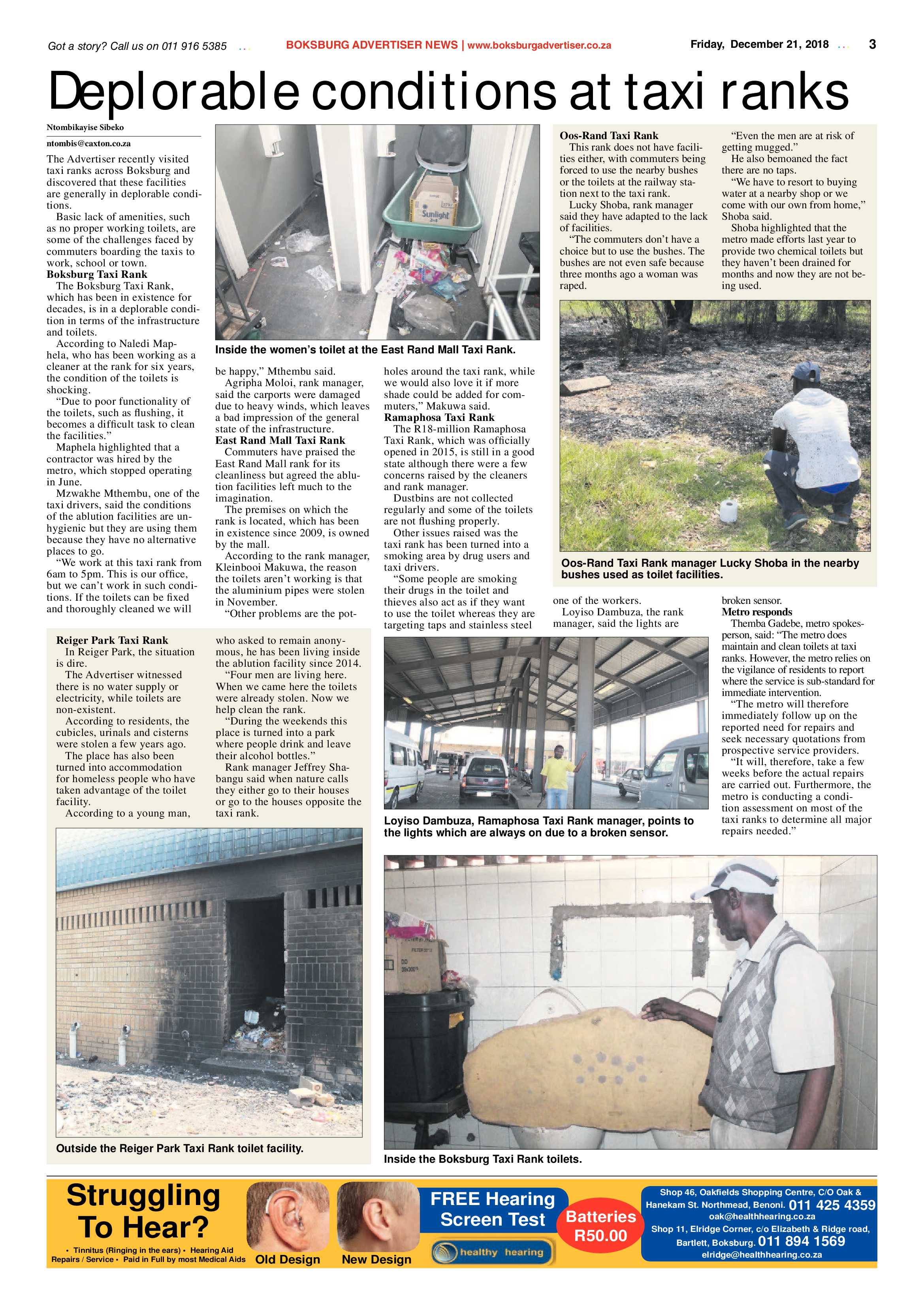Boksburg Advertiser 18 December 2018 page 3
