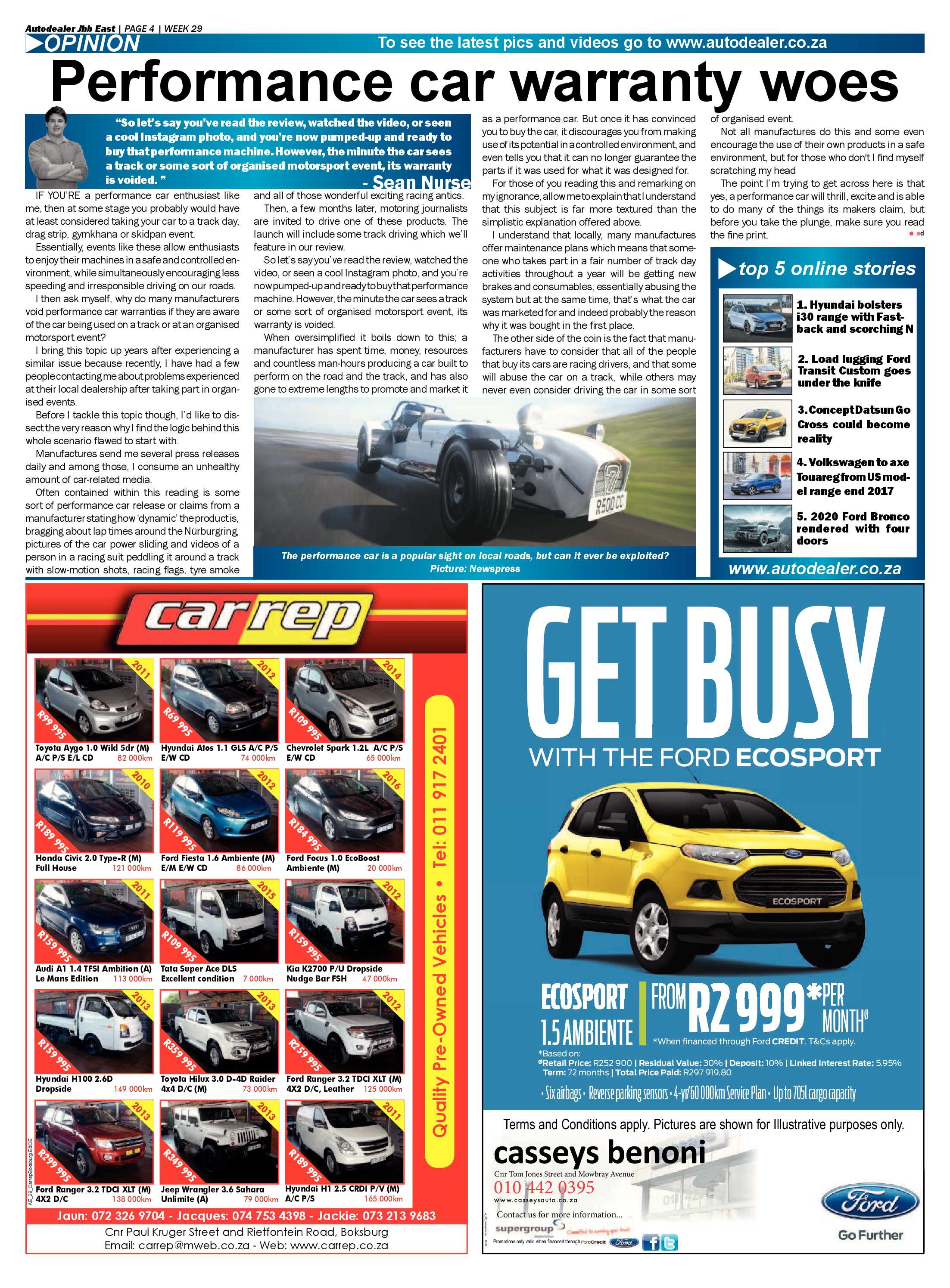 Boksburg Advertiser 18 July 2017 page 28