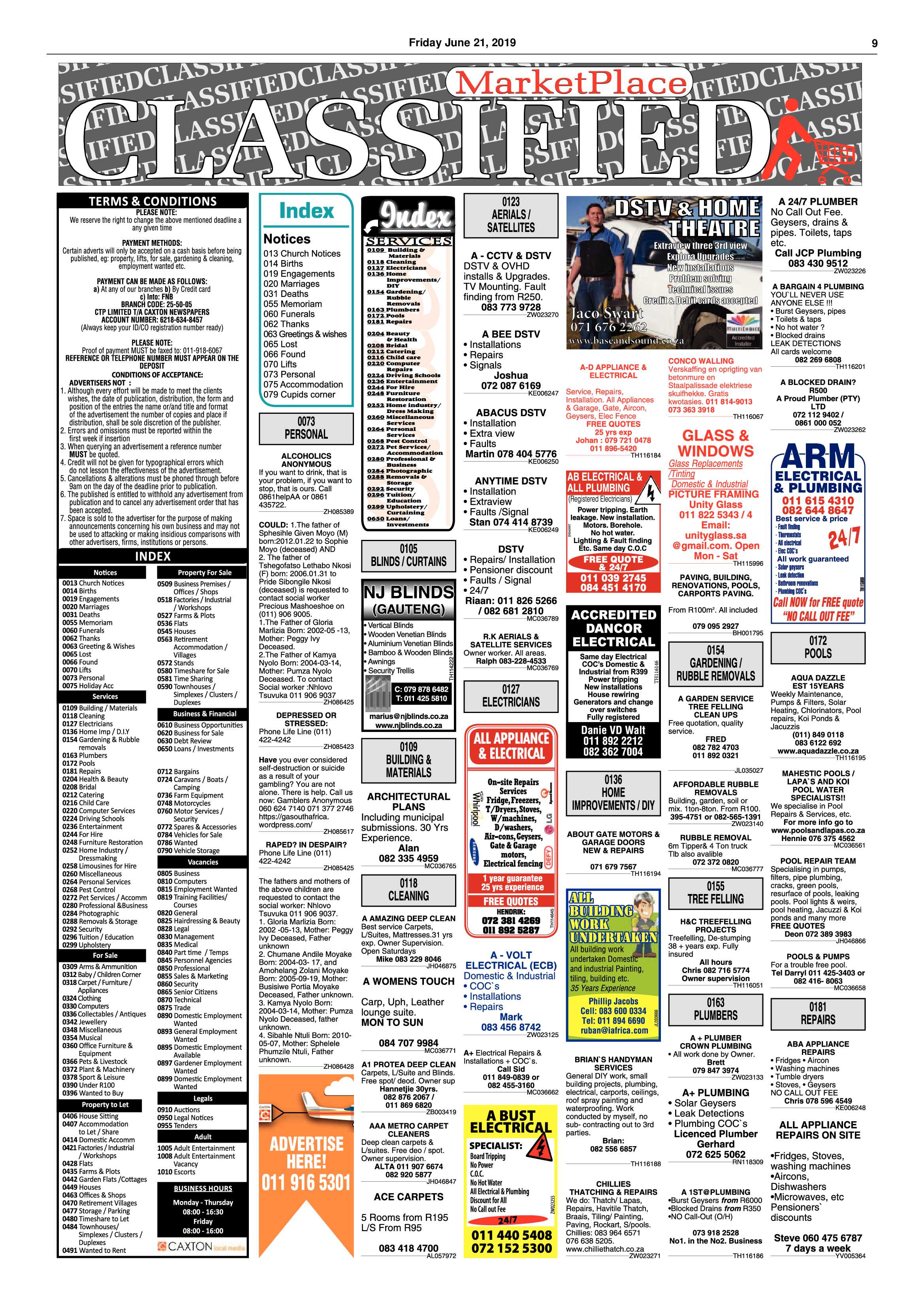 Boksburg Advertiser 18 June 2019 page 9