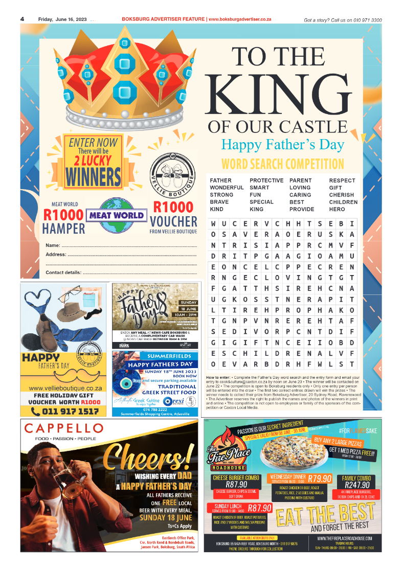 Boksburg Advertiser 18 June 2023 page 4