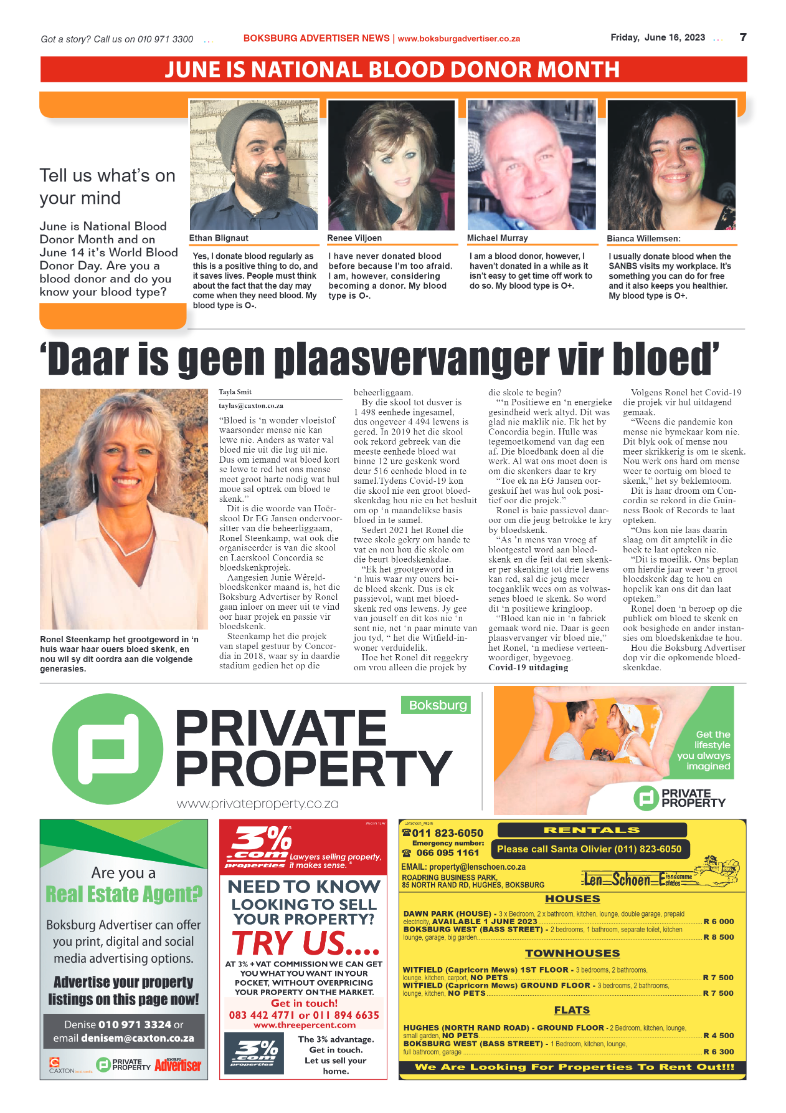 Boksburg Advertiser 18 June 2023 page 7
