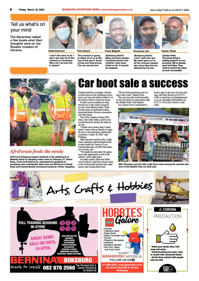 Boksburg Advertiser 18 March 2022 page 6