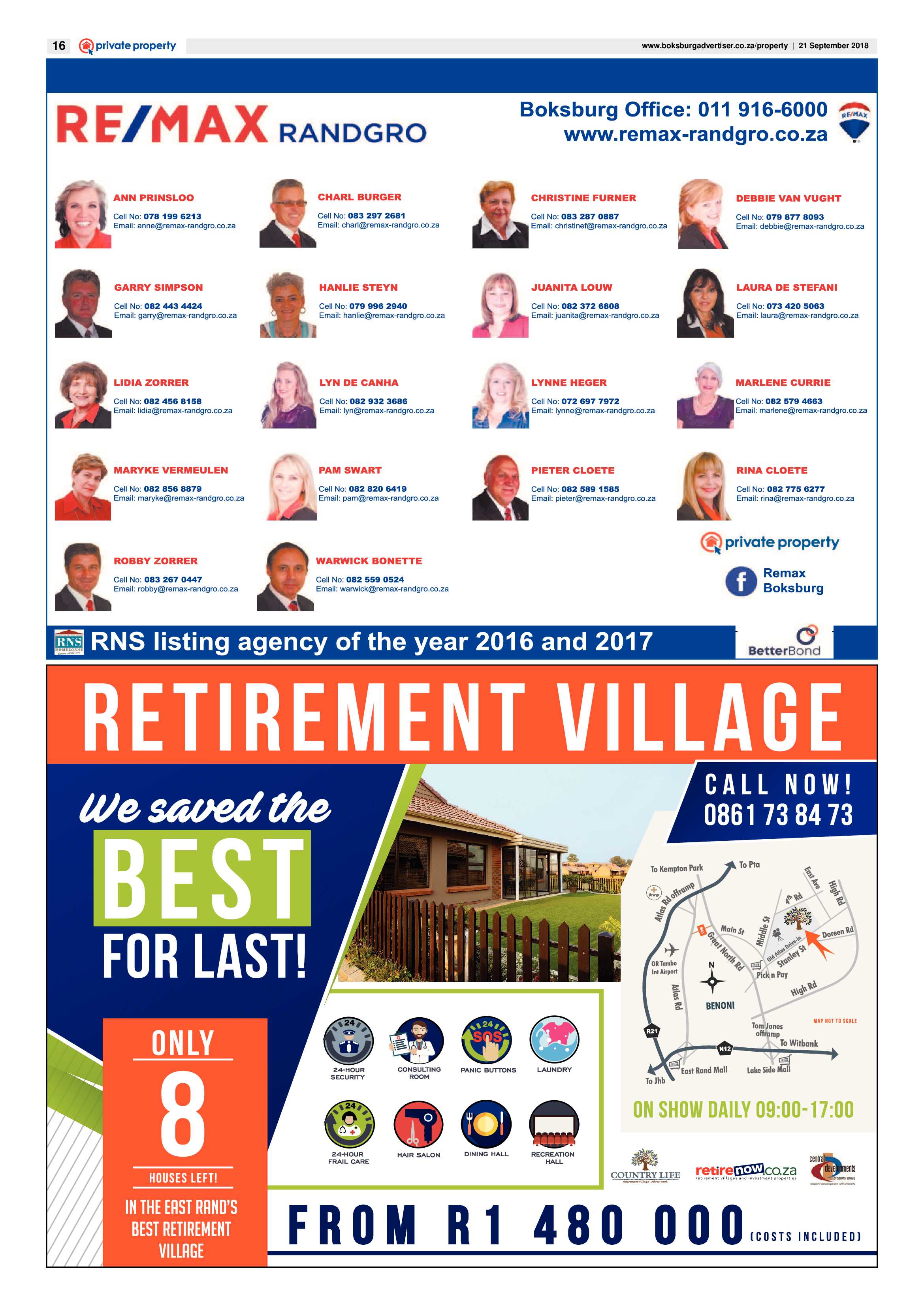 Boksburg Advertiser 18 September 2018 page 16