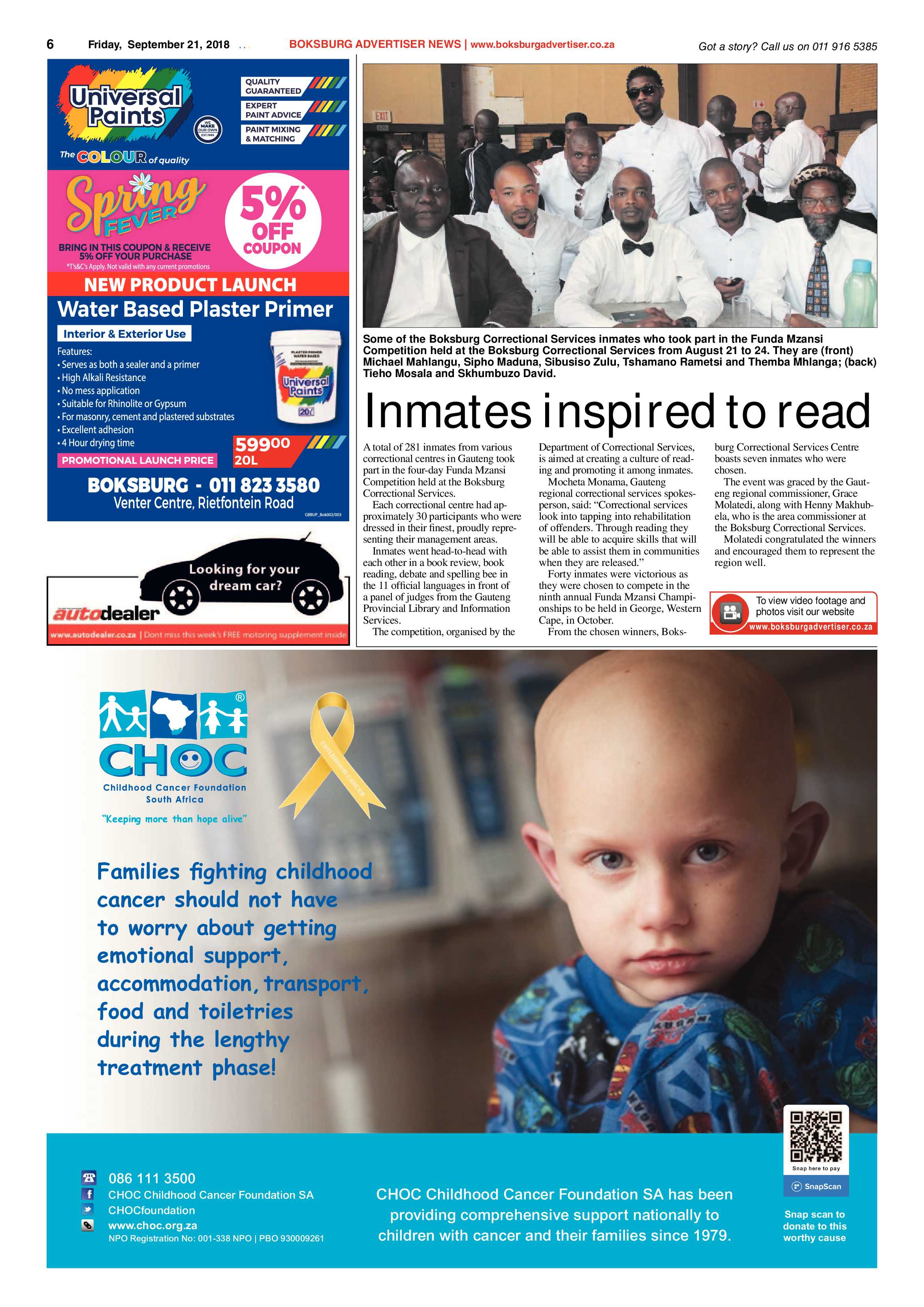 Boksburg Advertiser 18 September 2018 page 6