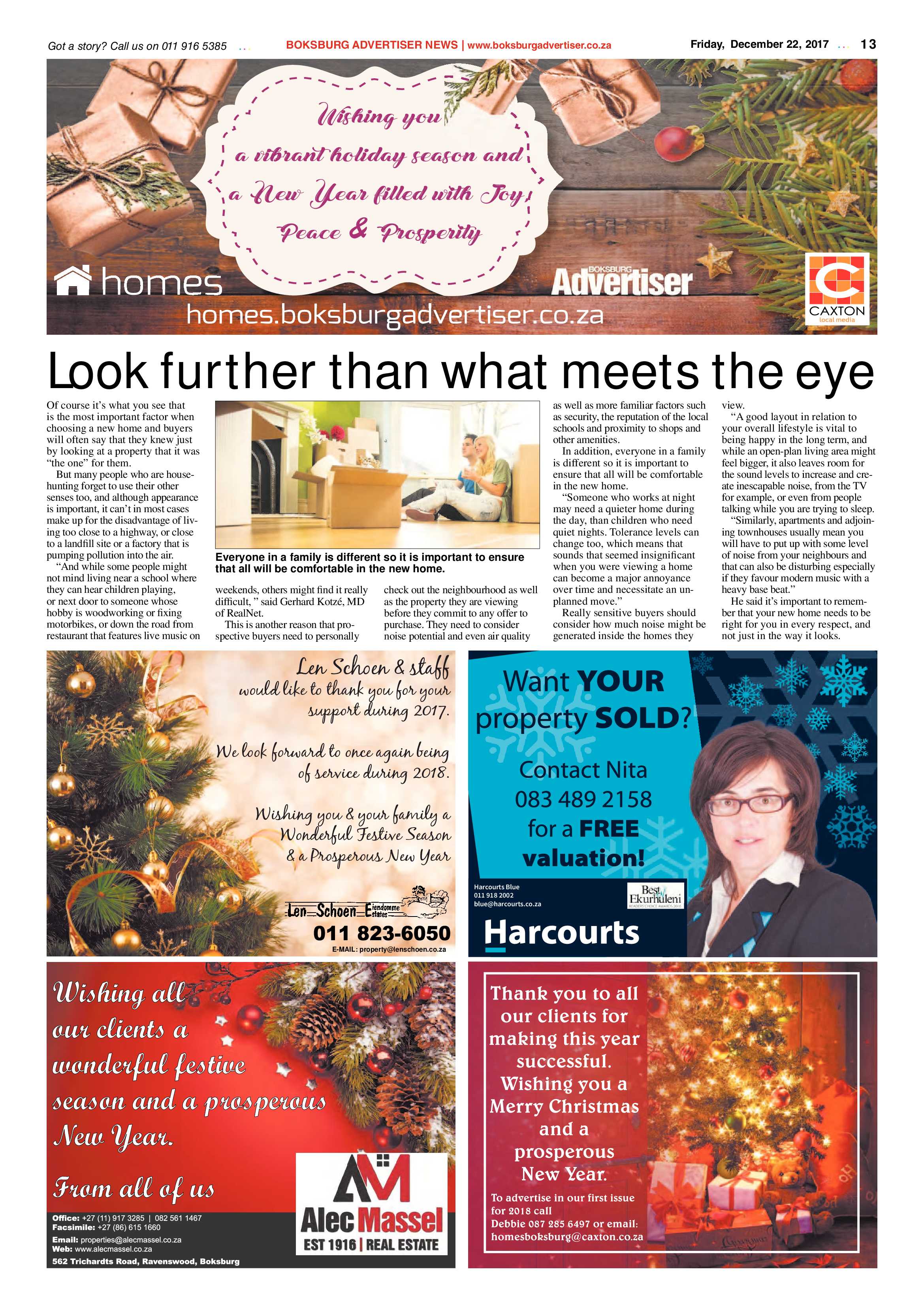 Boksburg Advertiser 19 December 2017 page 15
