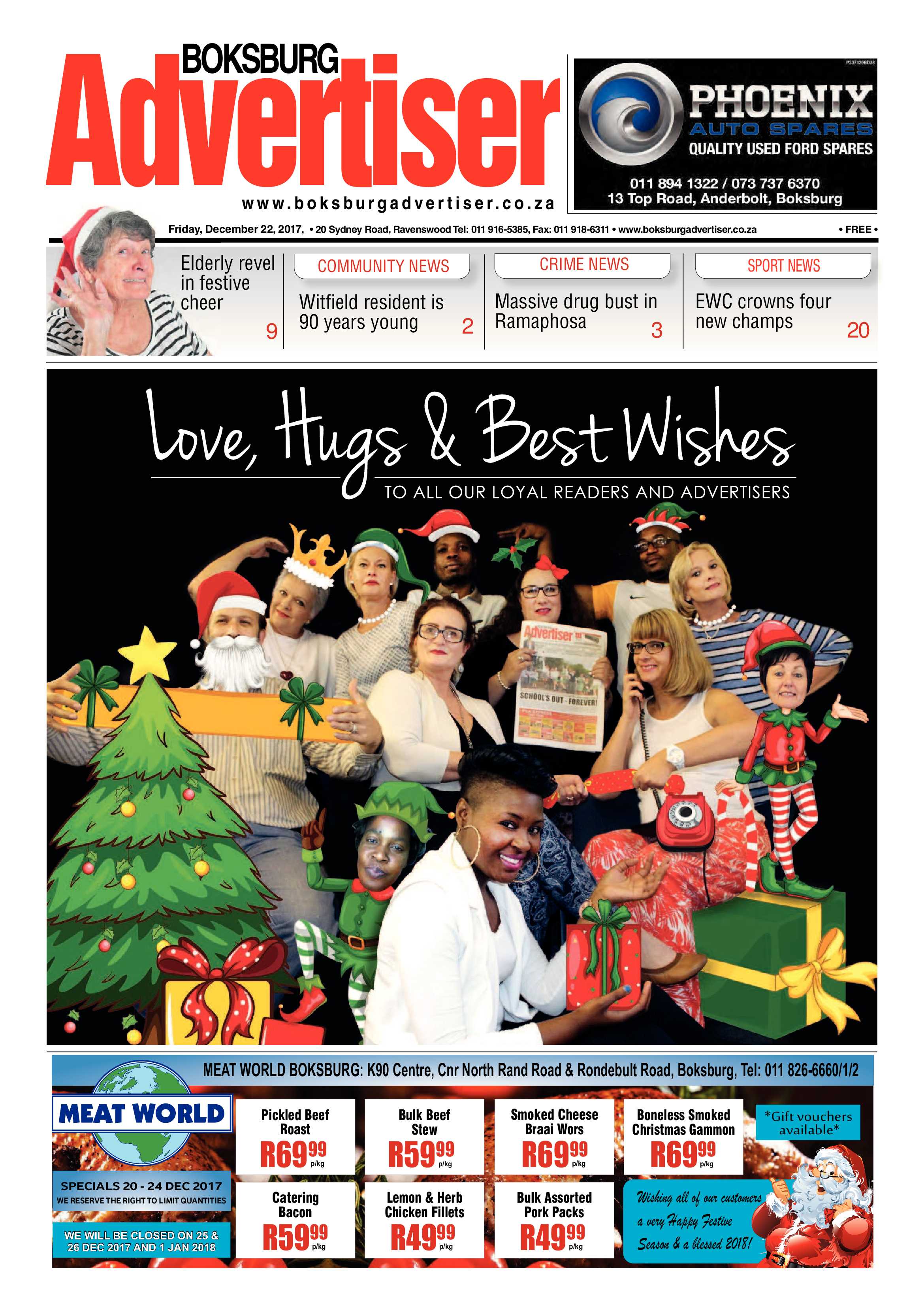 Boksburg Advertiser 19 December 2017 page 3