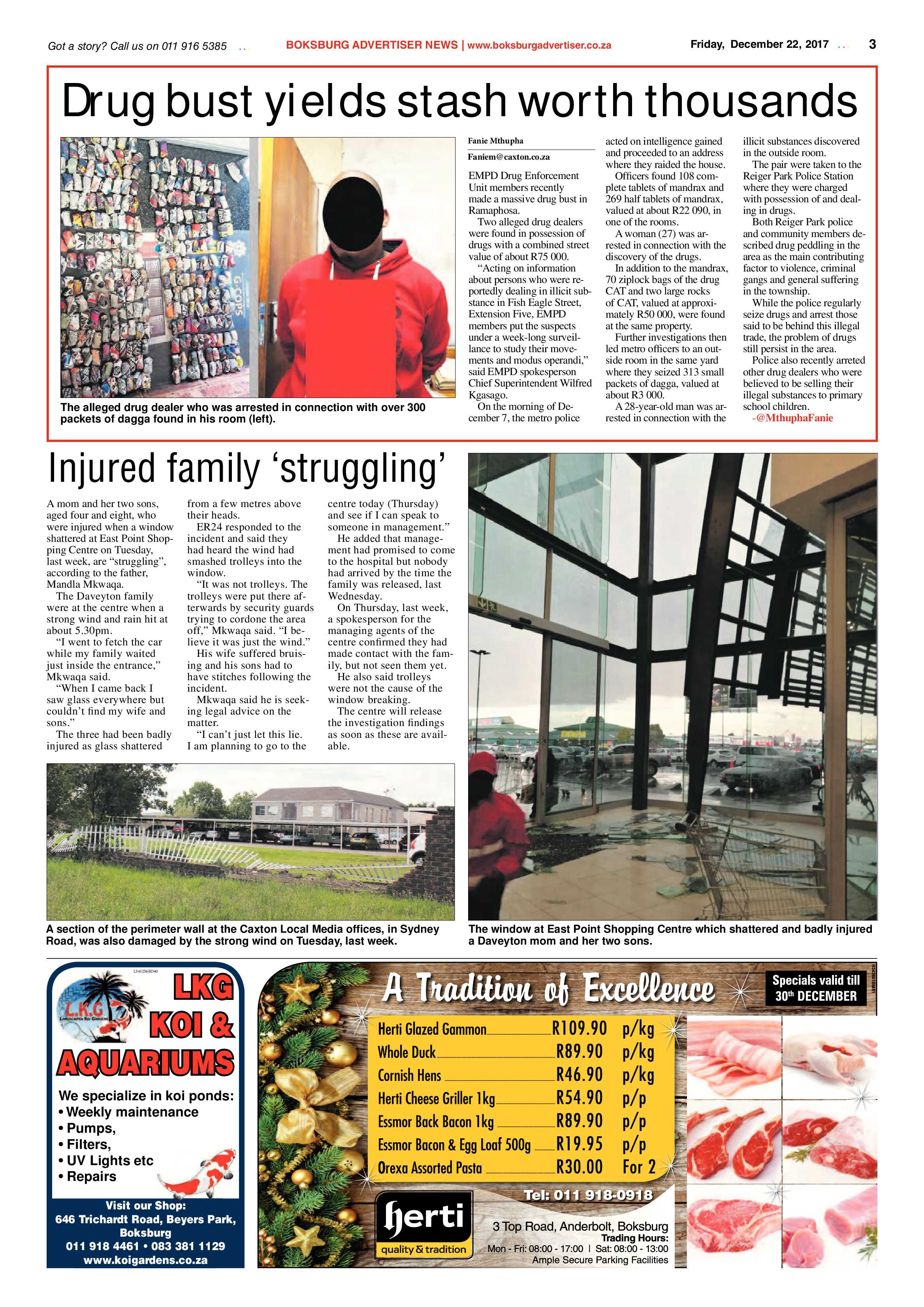 Boksburg Advertiser 19 December 2017 page 5