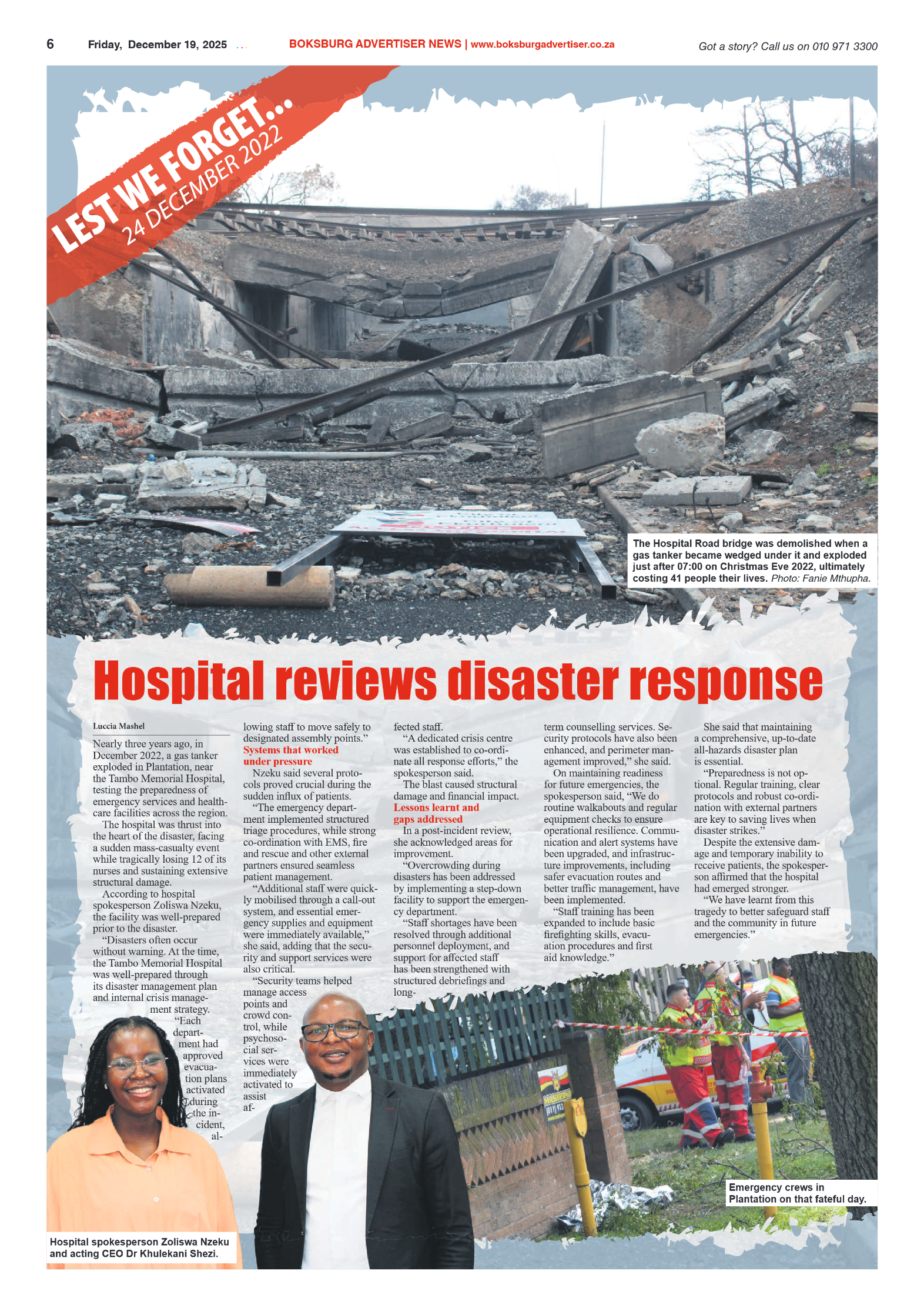 Boksburg Advertiser 19 December 2025 page 6