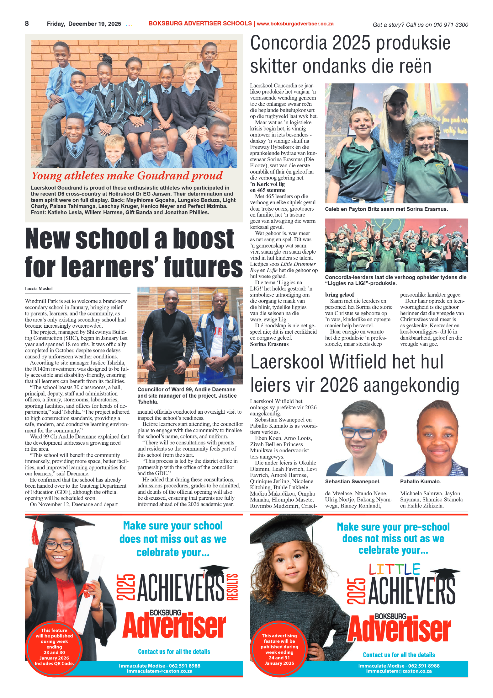 Boksburg Advertiser 19 December 2025 page 8