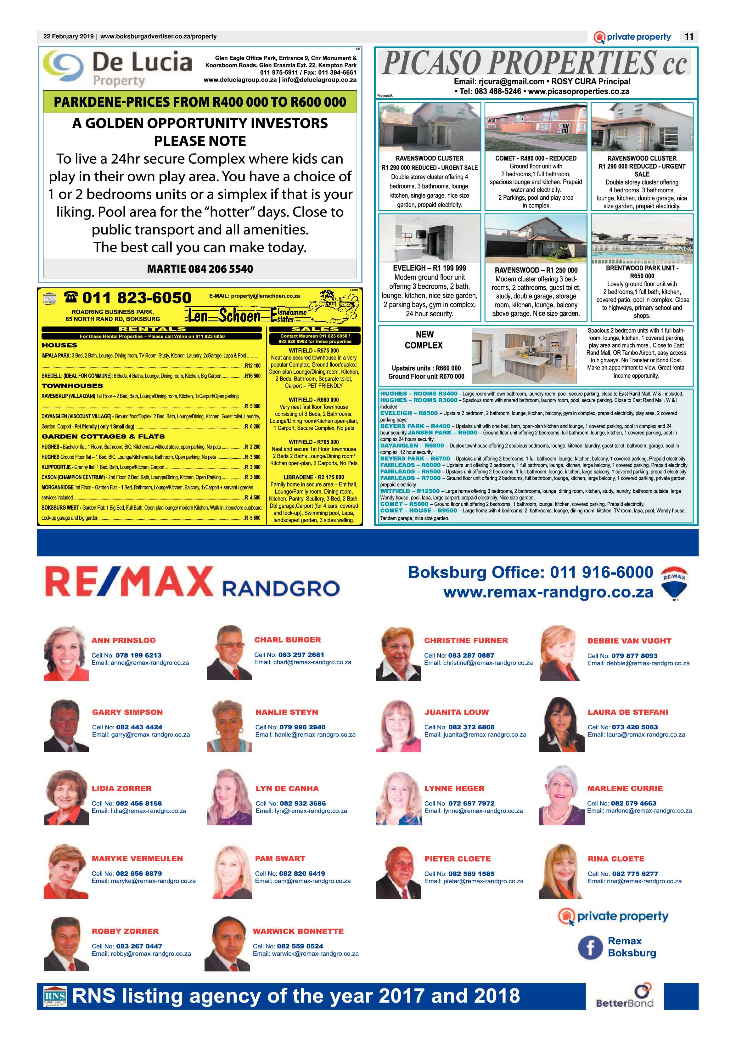 Boksburg Advertiser 19 February 2019 page 11