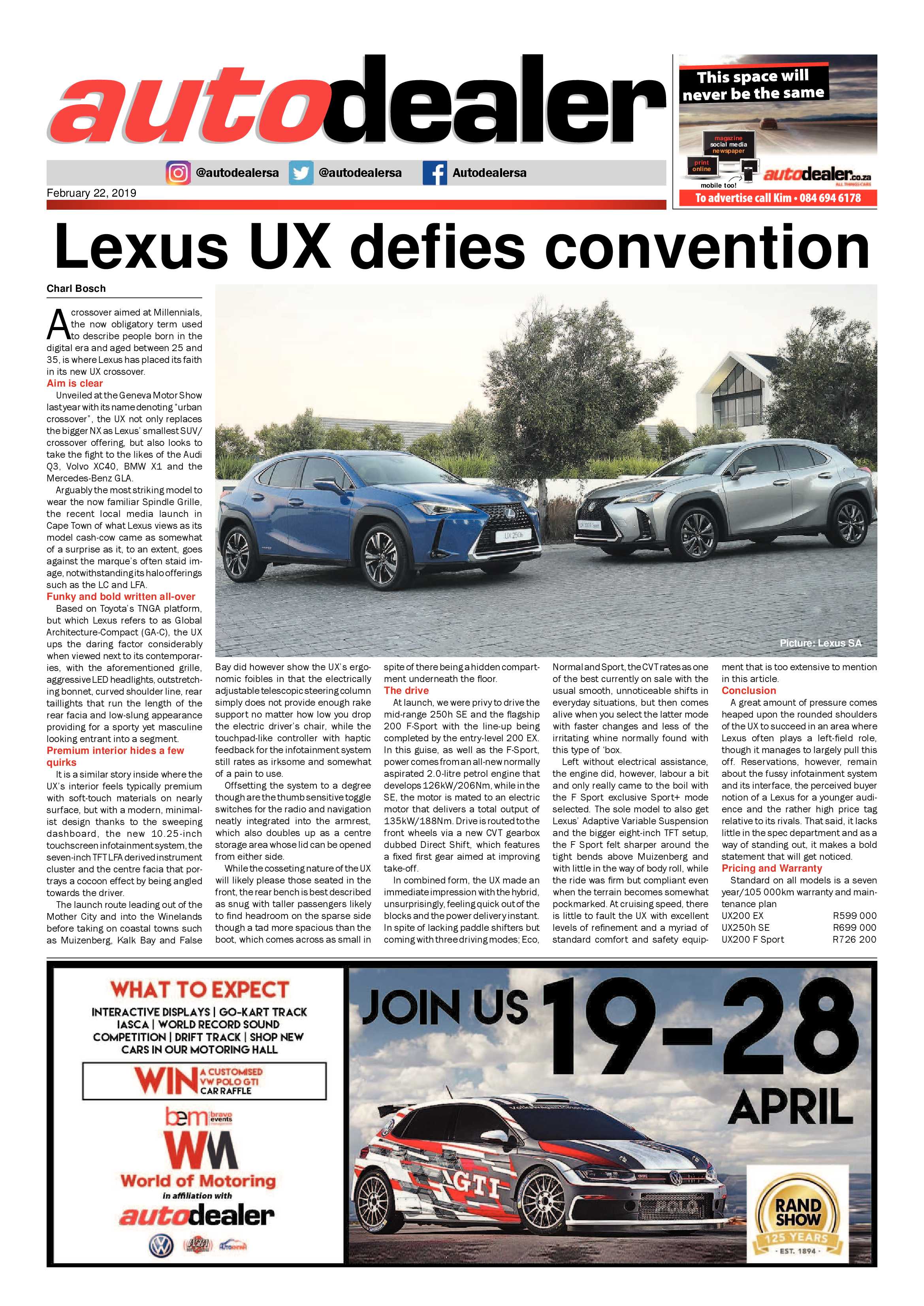 Boksburg Advertiser 19 February 2019 page 16