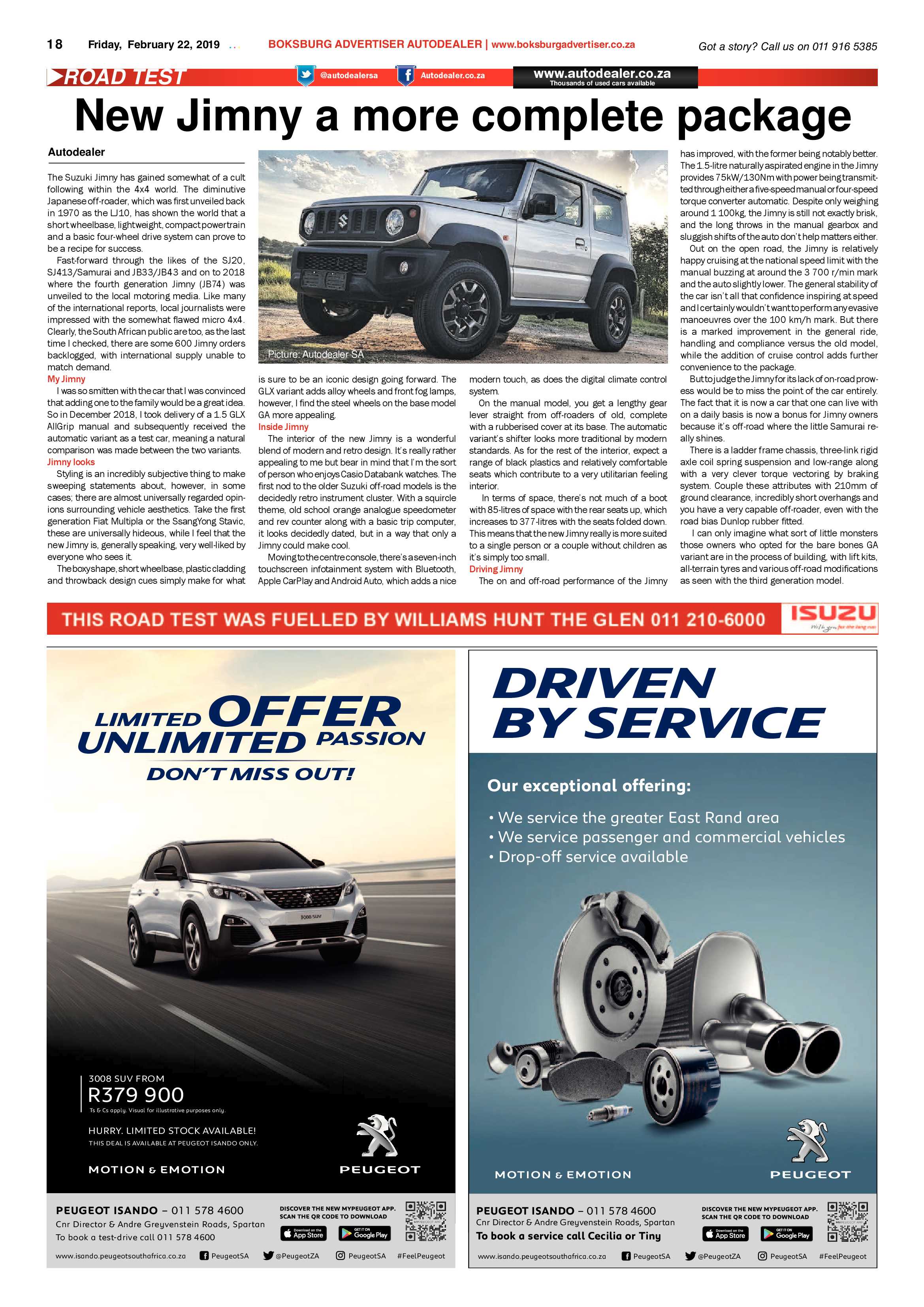 Boksburg Advertiser 19 February 2019 page 18