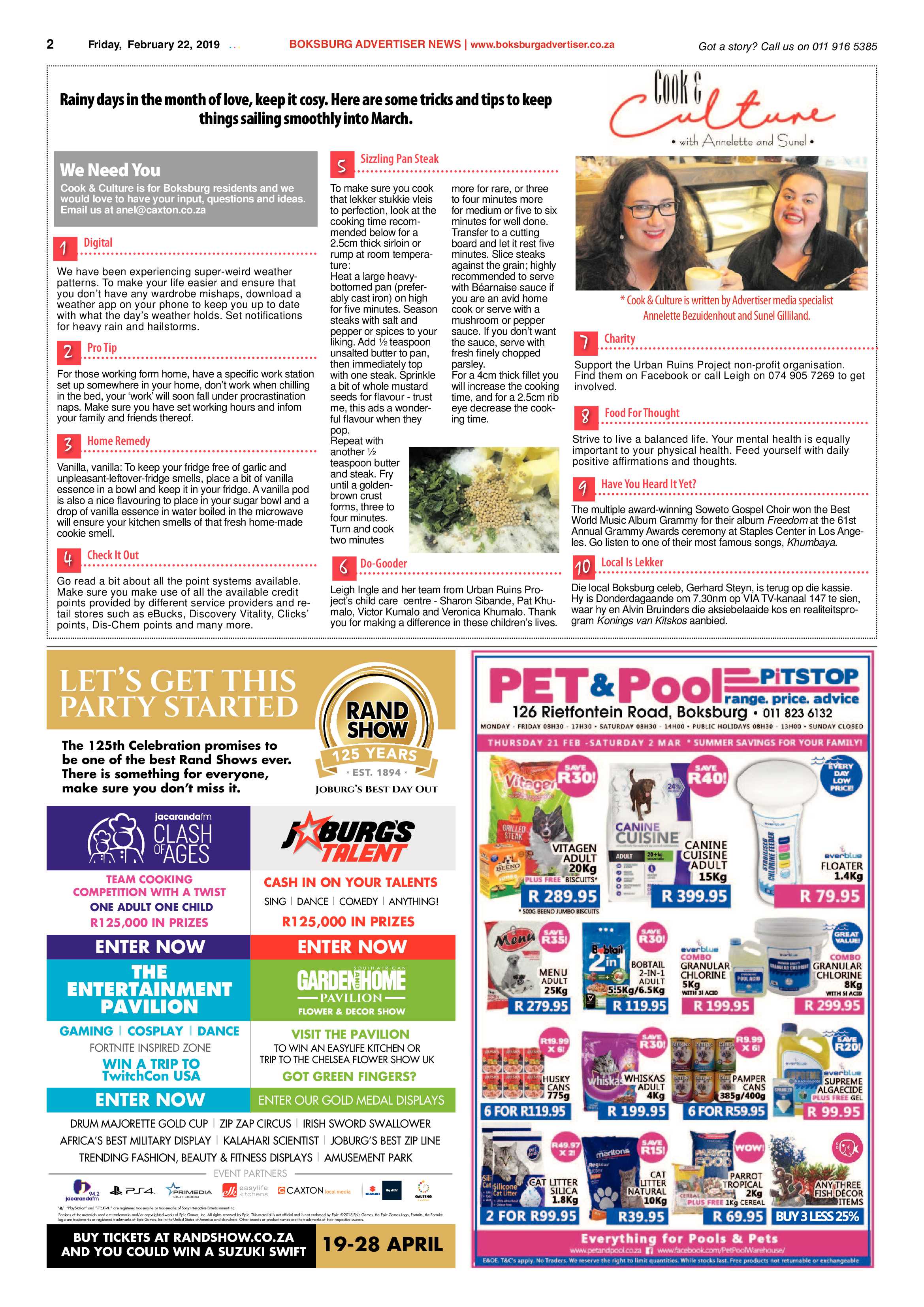 Boksburg Advertiser 19 February 2019 page 2