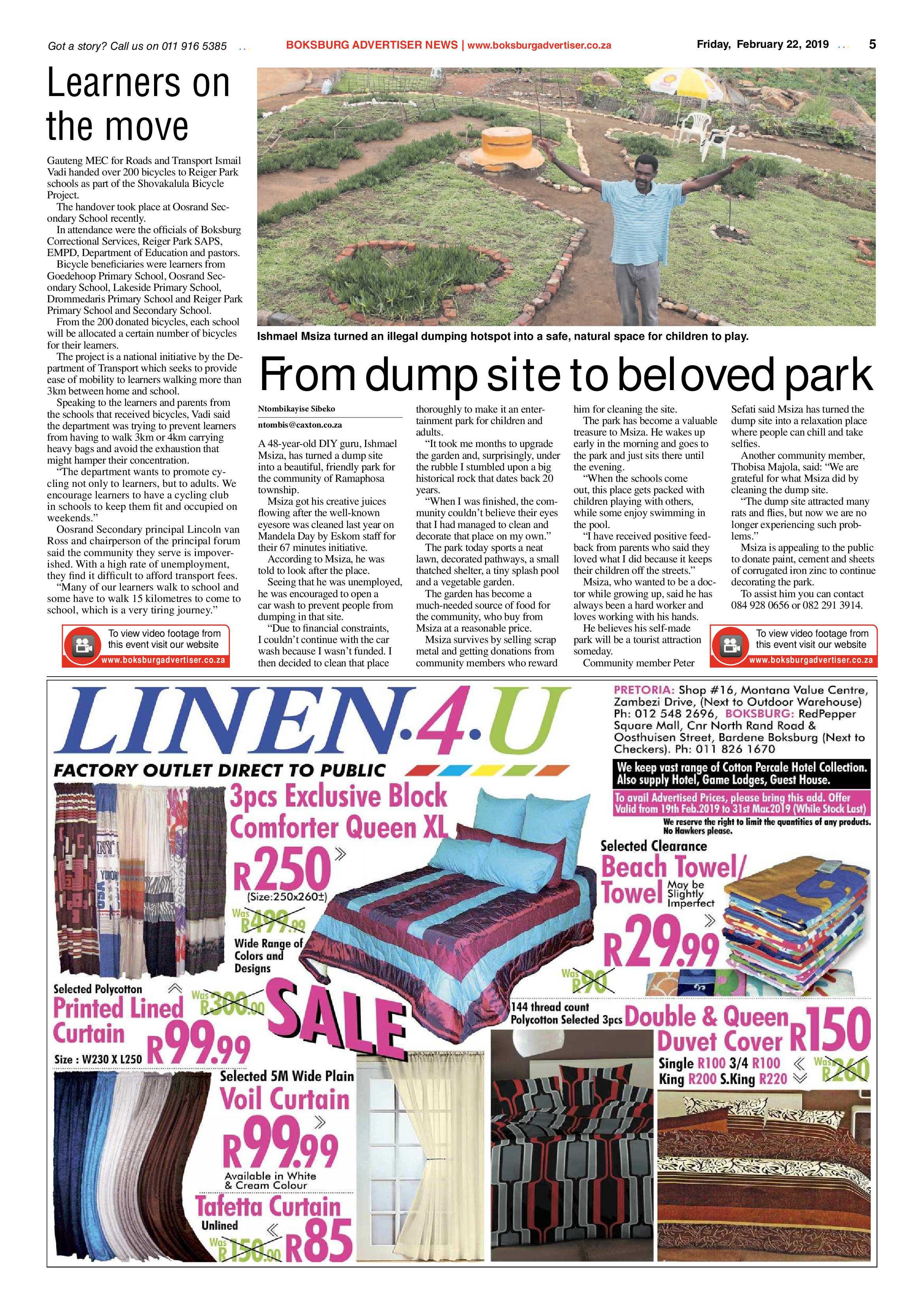 Boksburg Advertiser 19 February 2019 page 5