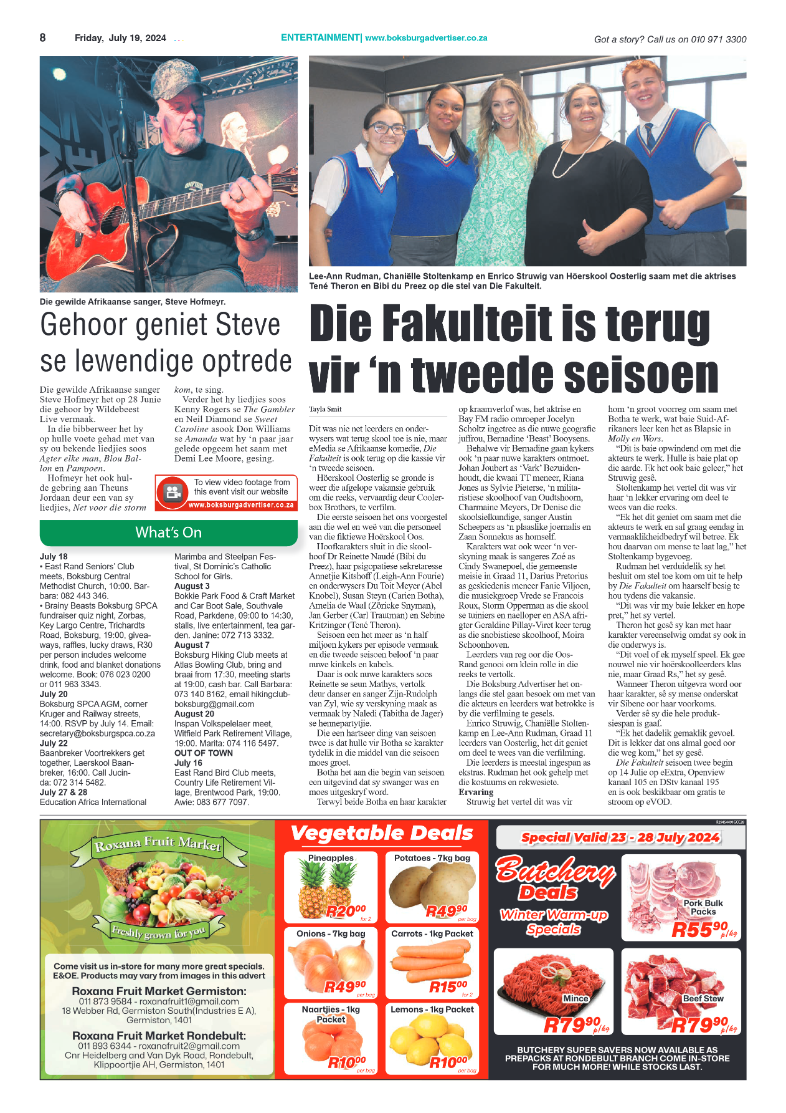 Boksburg Advertiser 19 July 2024 page 8