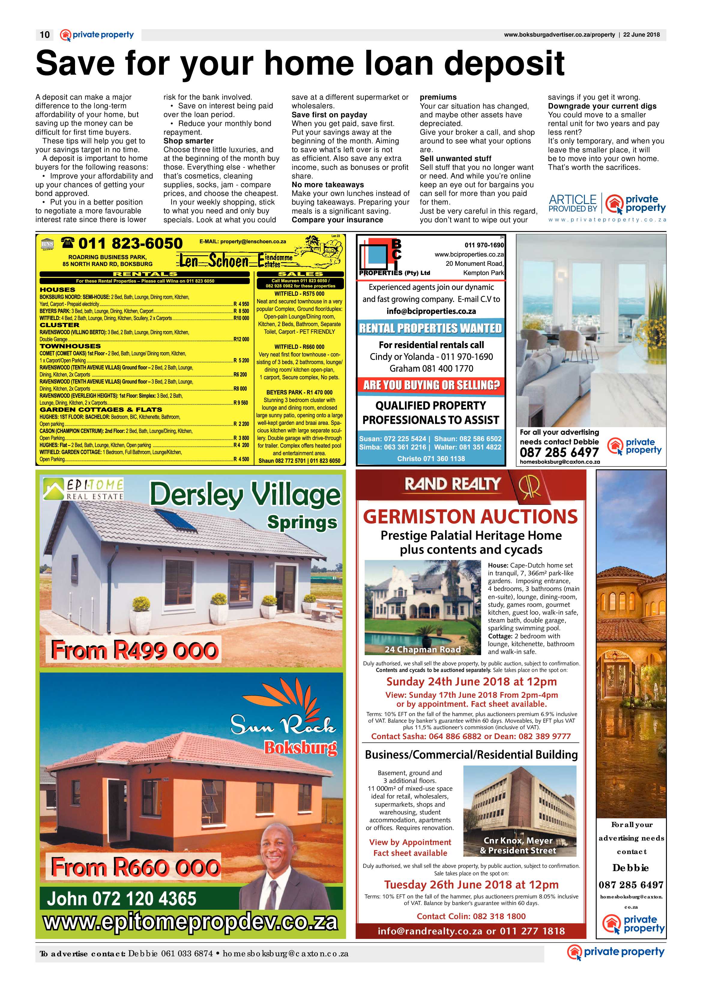 Boksburg Advertiser 19 June 2018 page 10