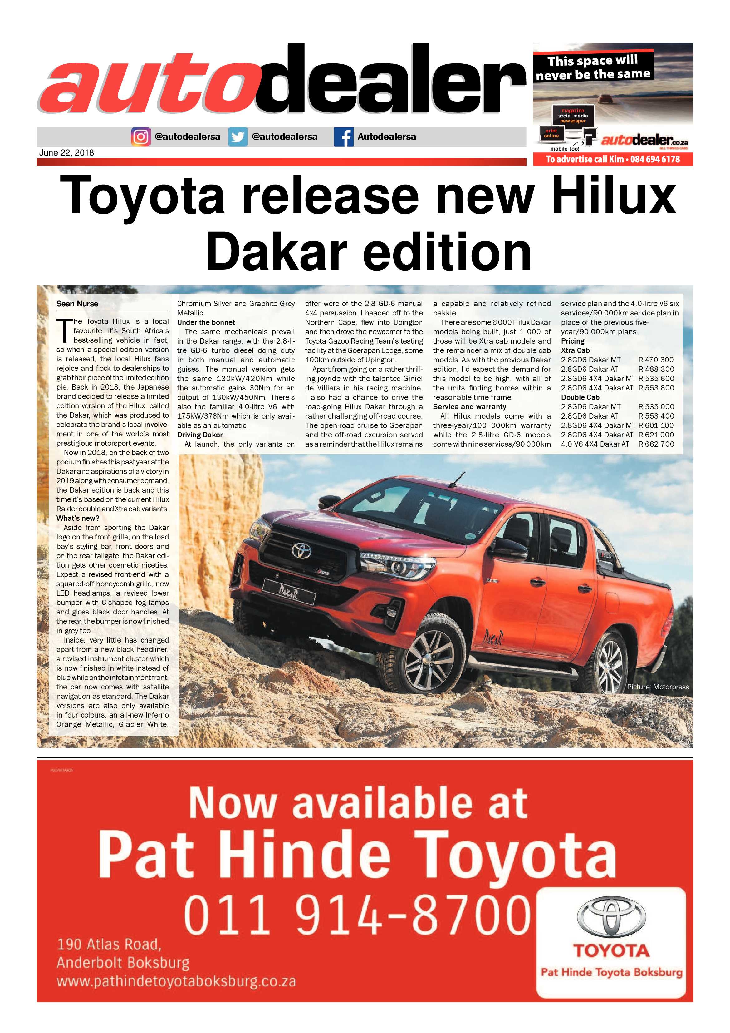 Boksburg Advertiser 19 June 2018 page 15