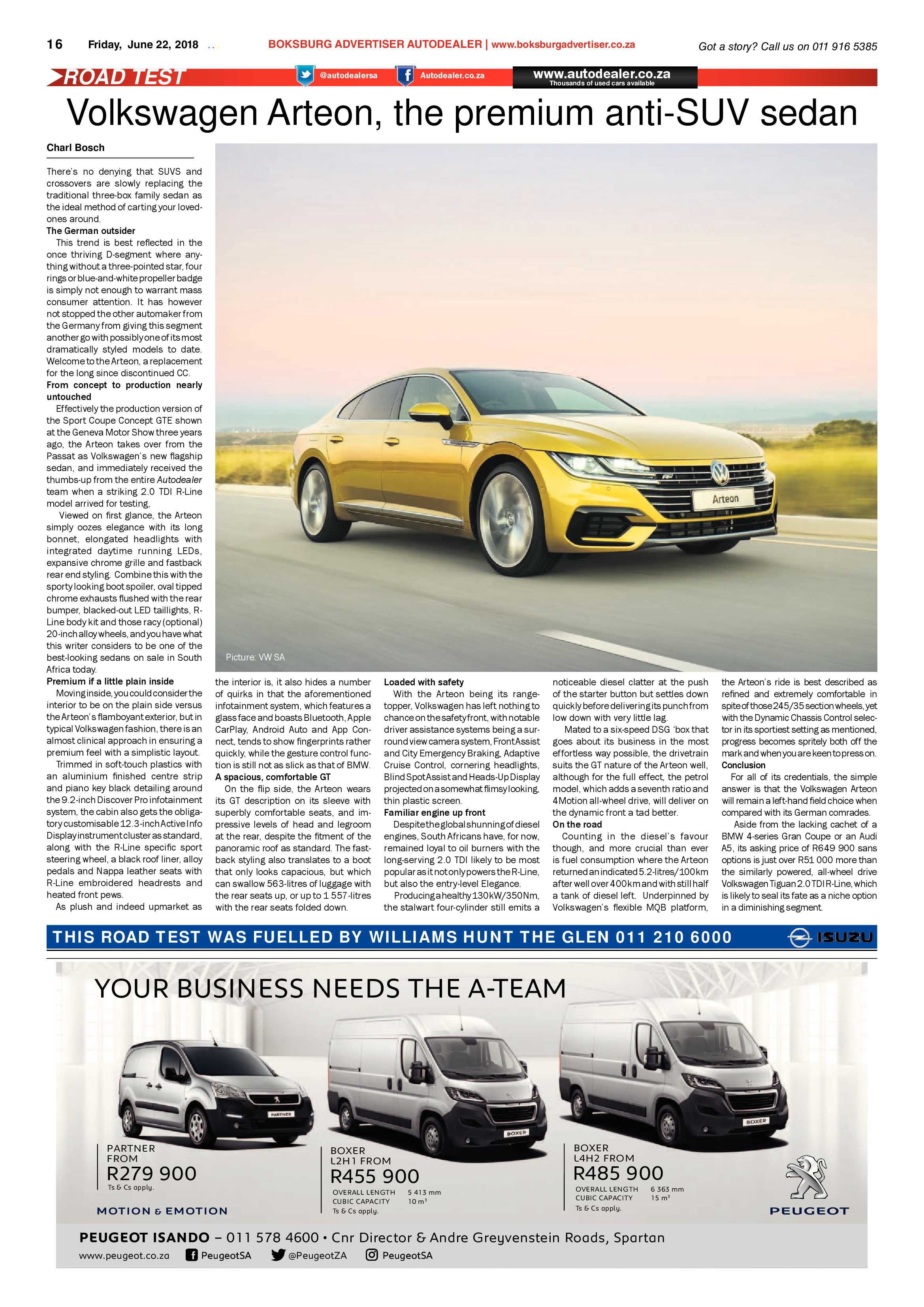 Boksburg Advertiser 19 June 2018 page 16