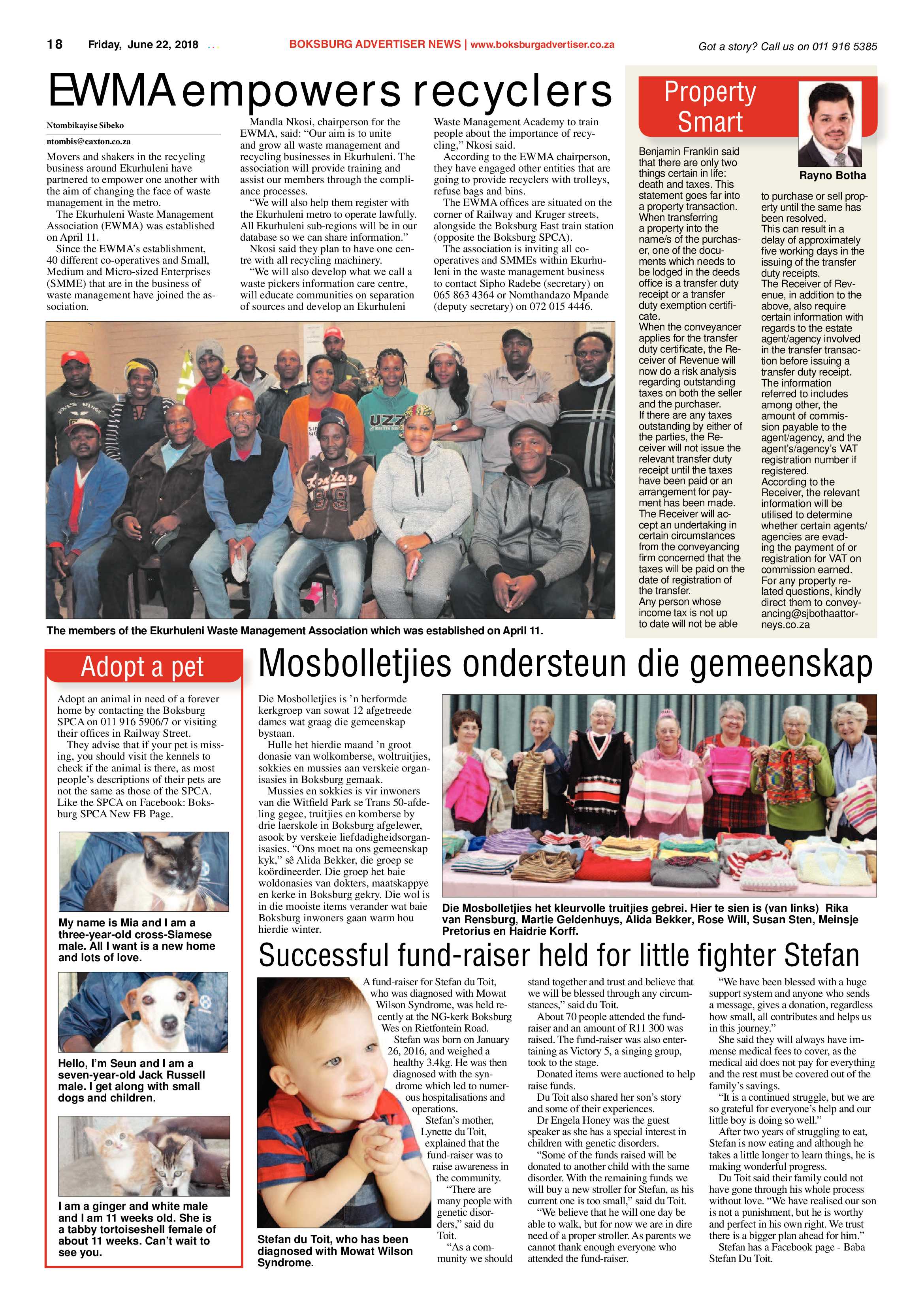 Boksburg Advertiser 19 June 2018 page 18