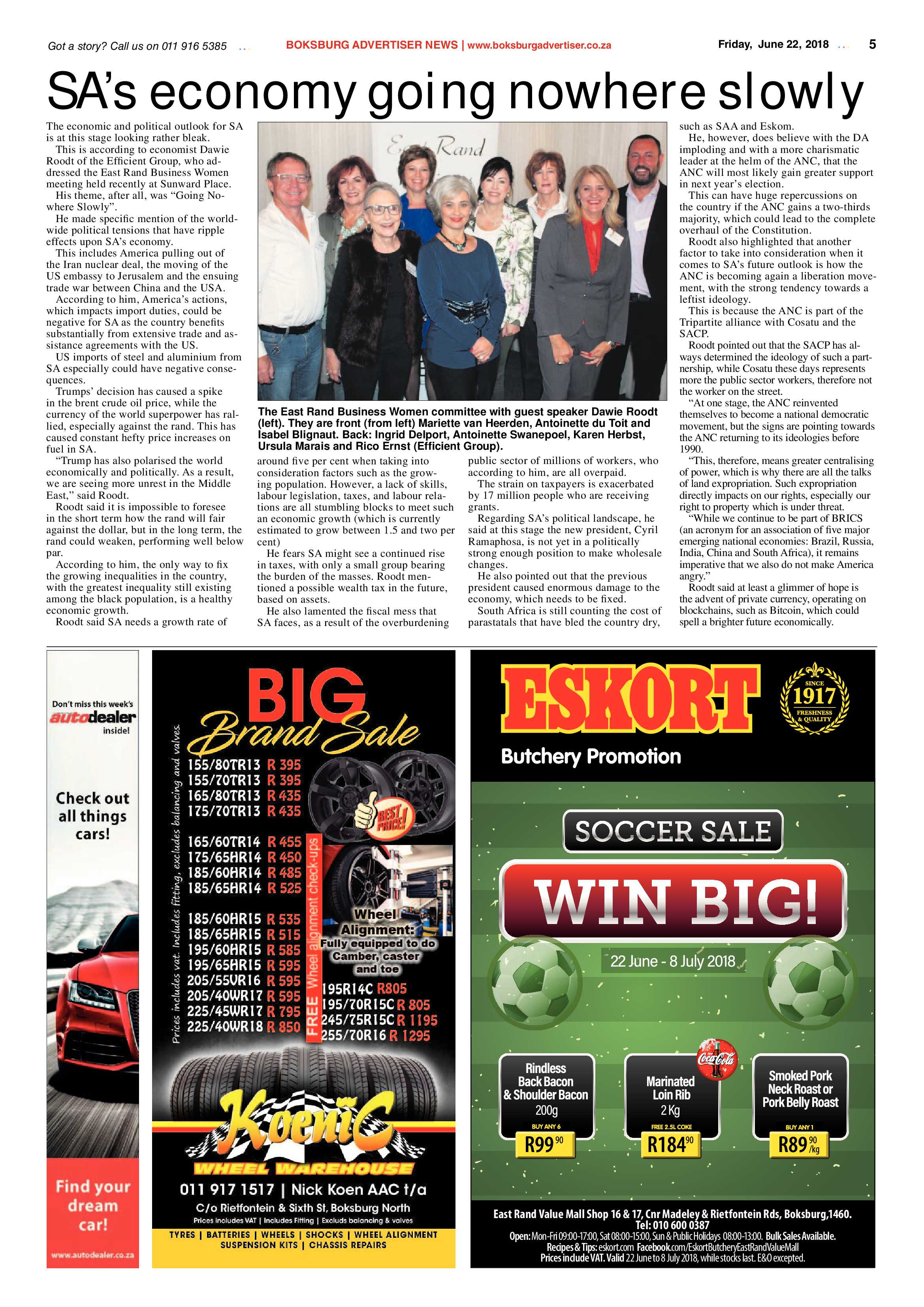 Boksburg Advertiser 19 June 2018 page 5