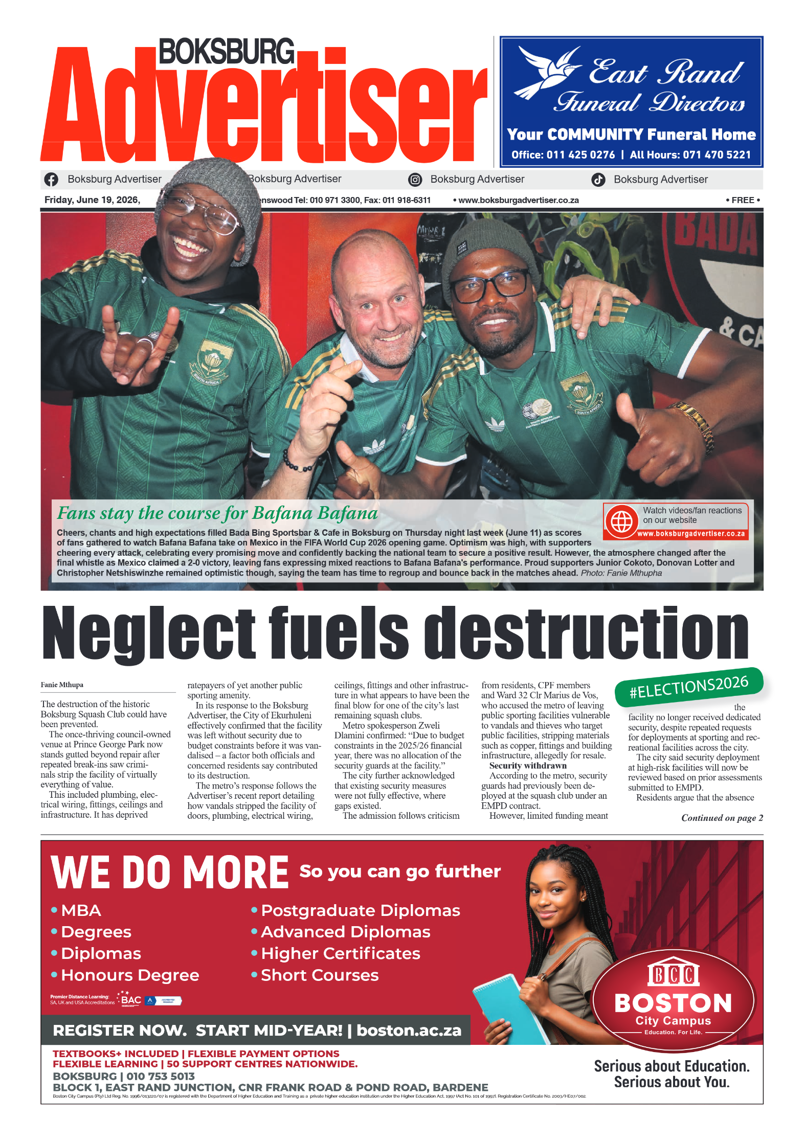 Boksburg Advertiser 19 June 2026 page 3