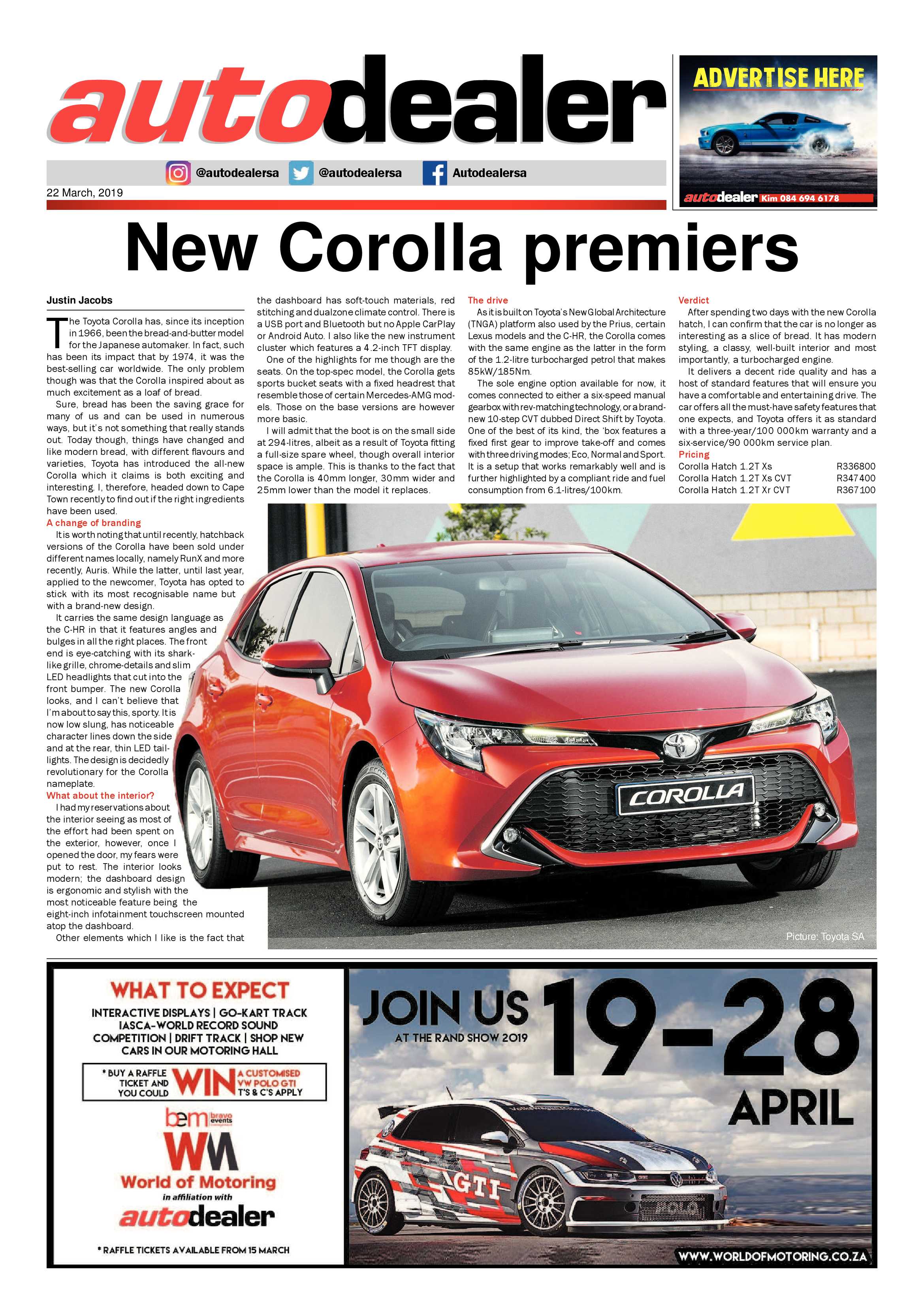 Boksburg Advertiser 19 March 2019 page 15
