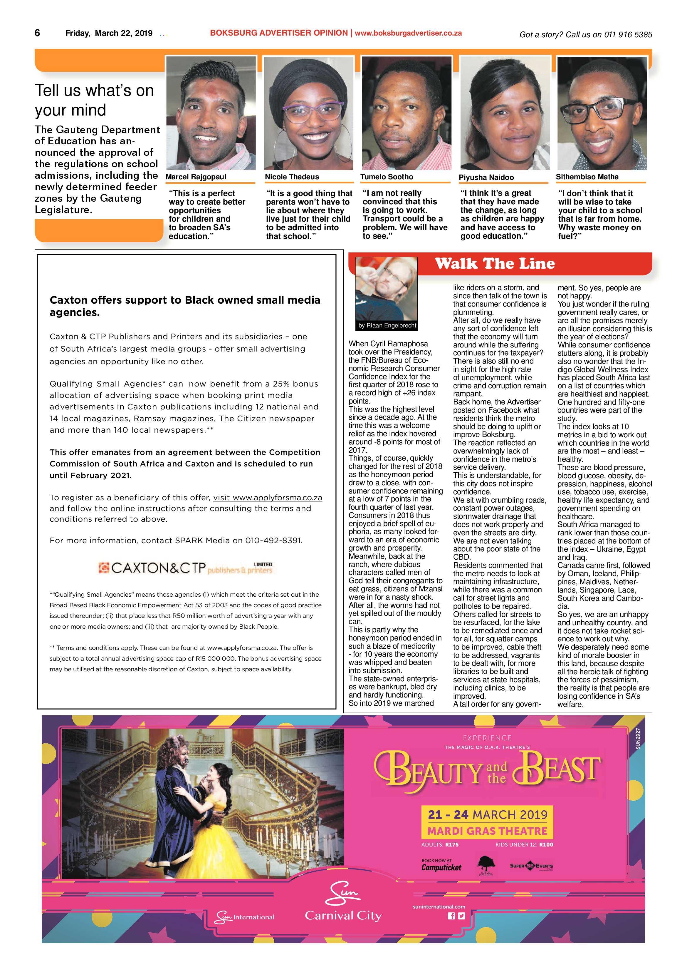 Boksburg Advertiser 19 March 2019 page 6