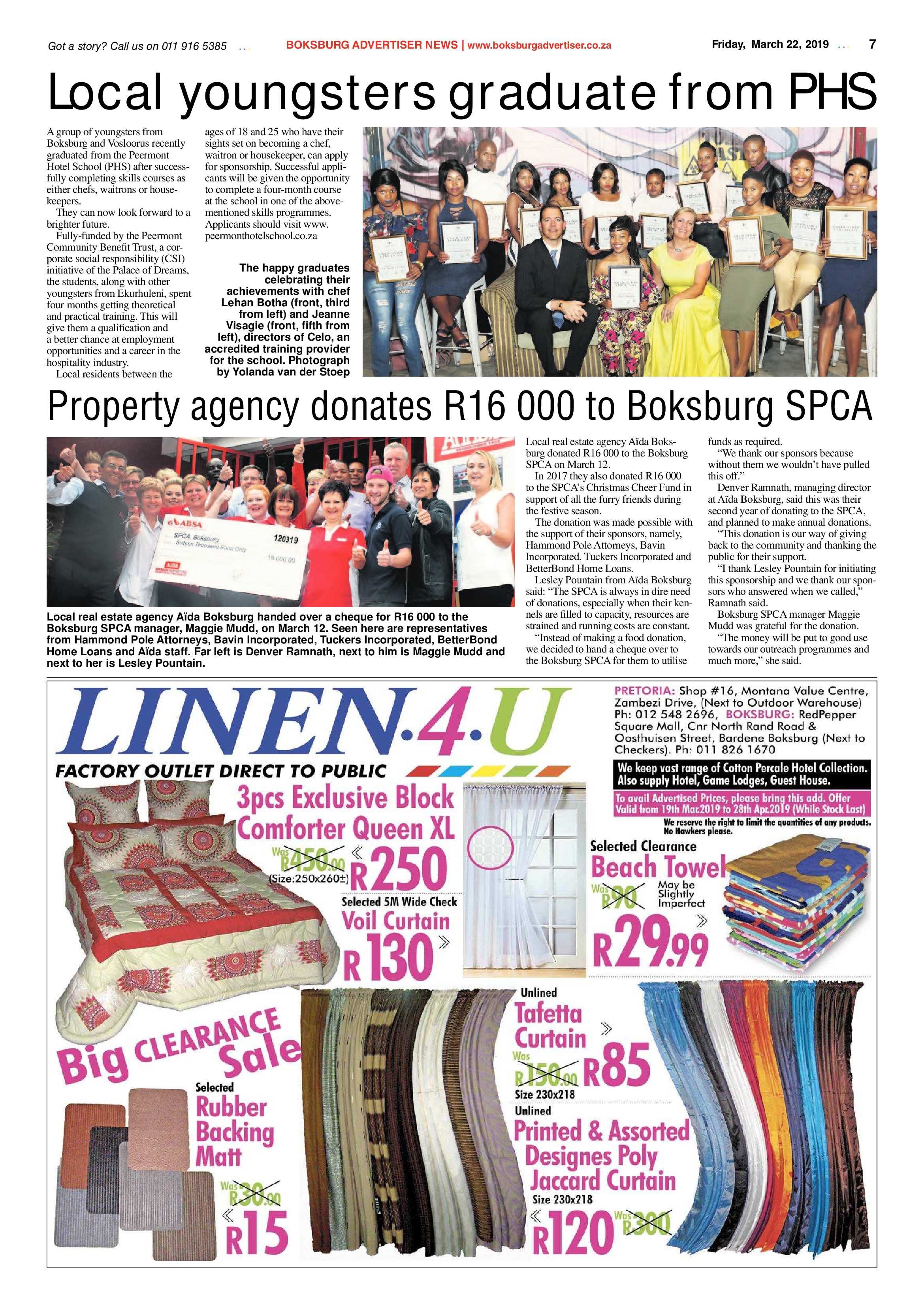 Boksburg Advertiser 19 March 2019 page 7