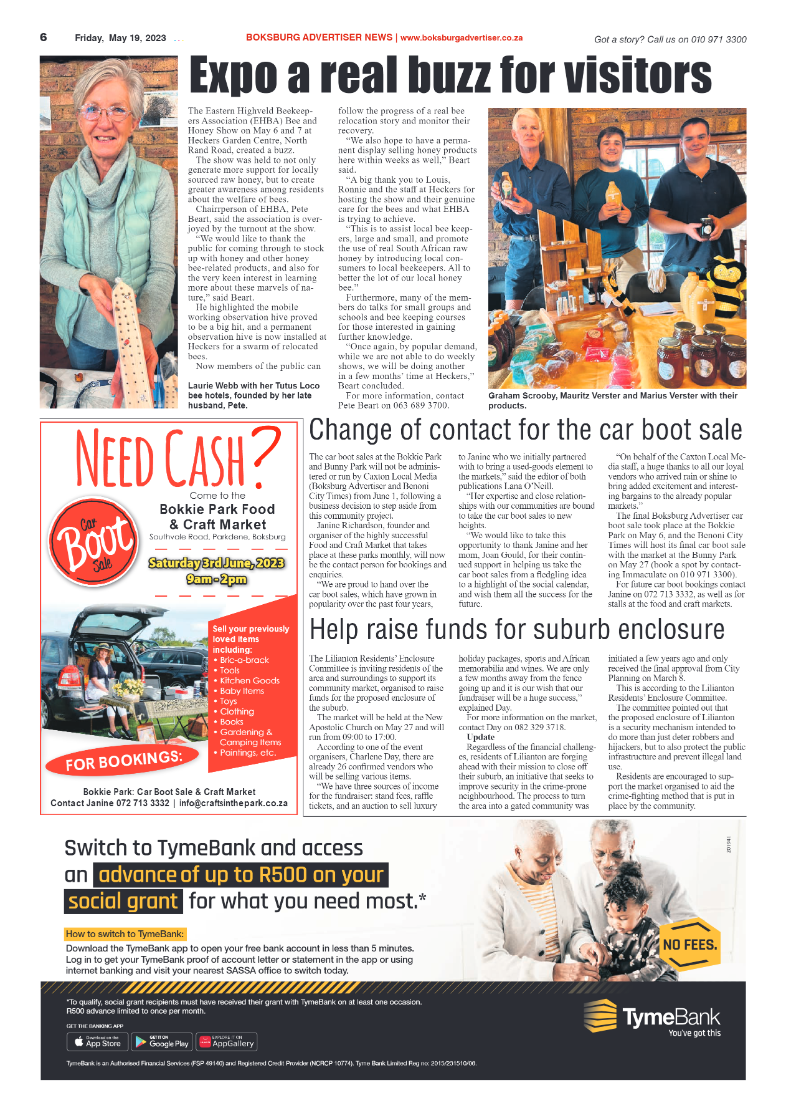 Boksburg Advertiser 19 May 2023 page 6