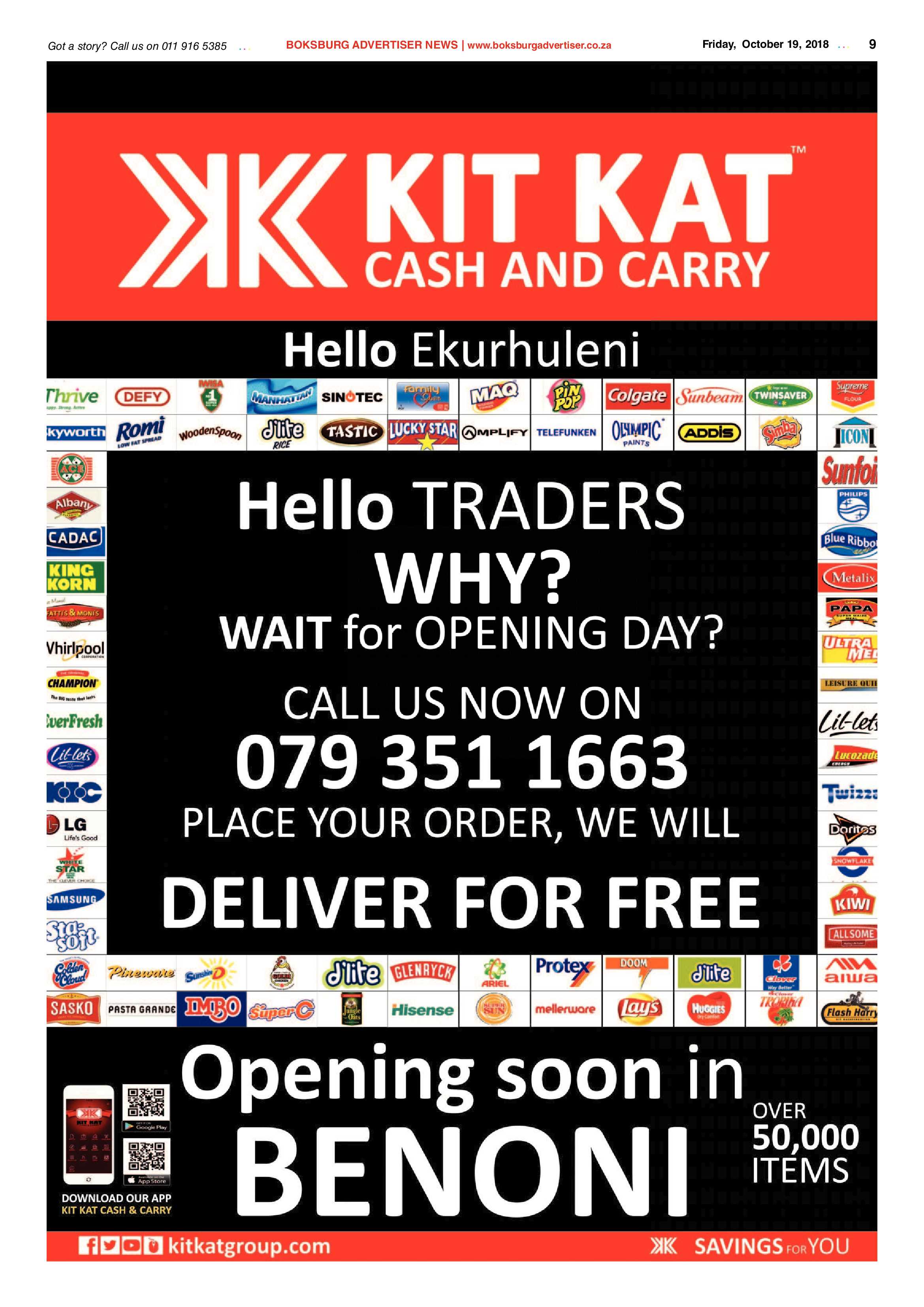 Boksburg Advertiser 19 October 2018 page 9