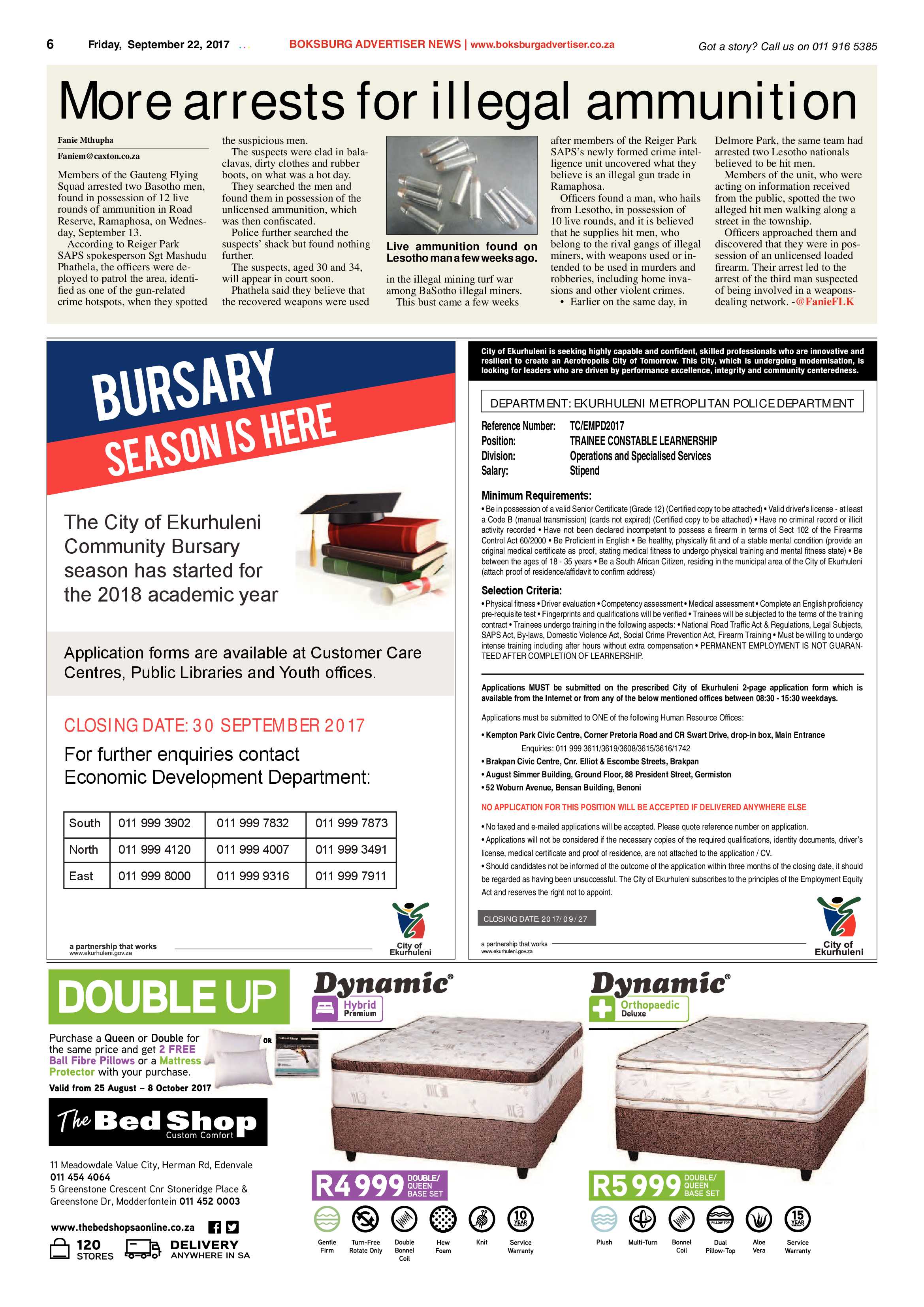 Boksburg Advertiser 19 September 2017 page 6