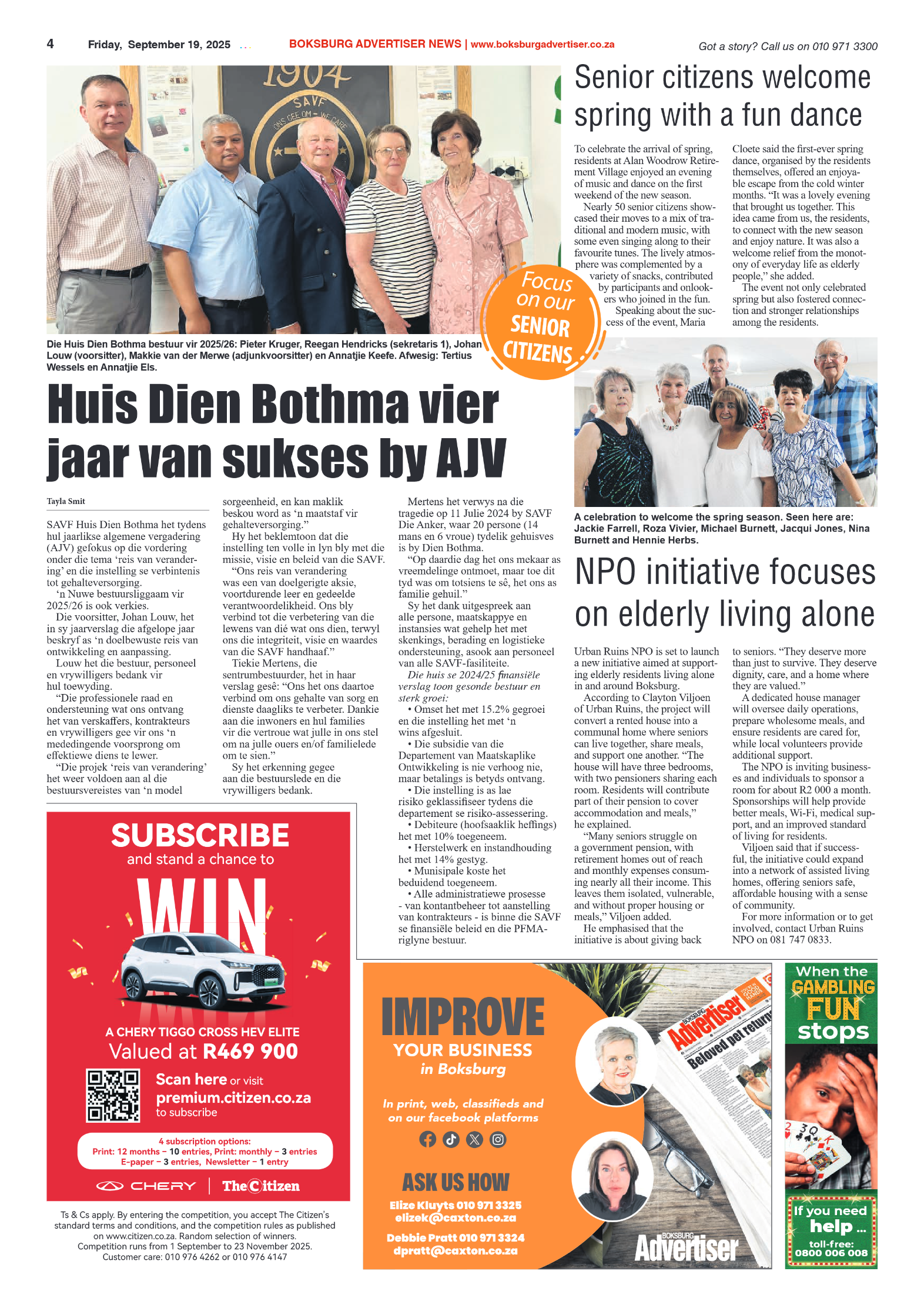 Boksburg Advertiser 19 September 2025 page 6