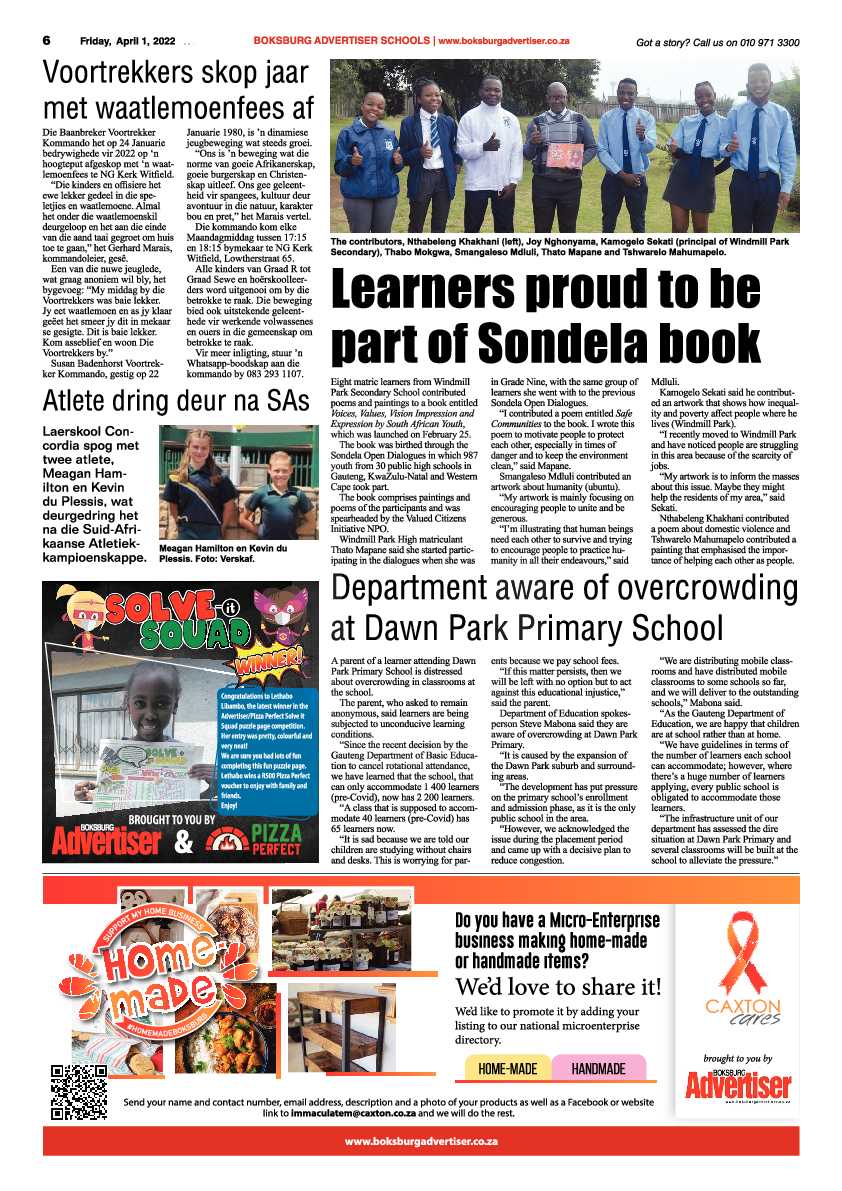 Boksburg Advertiser 1 April 2022 page 6