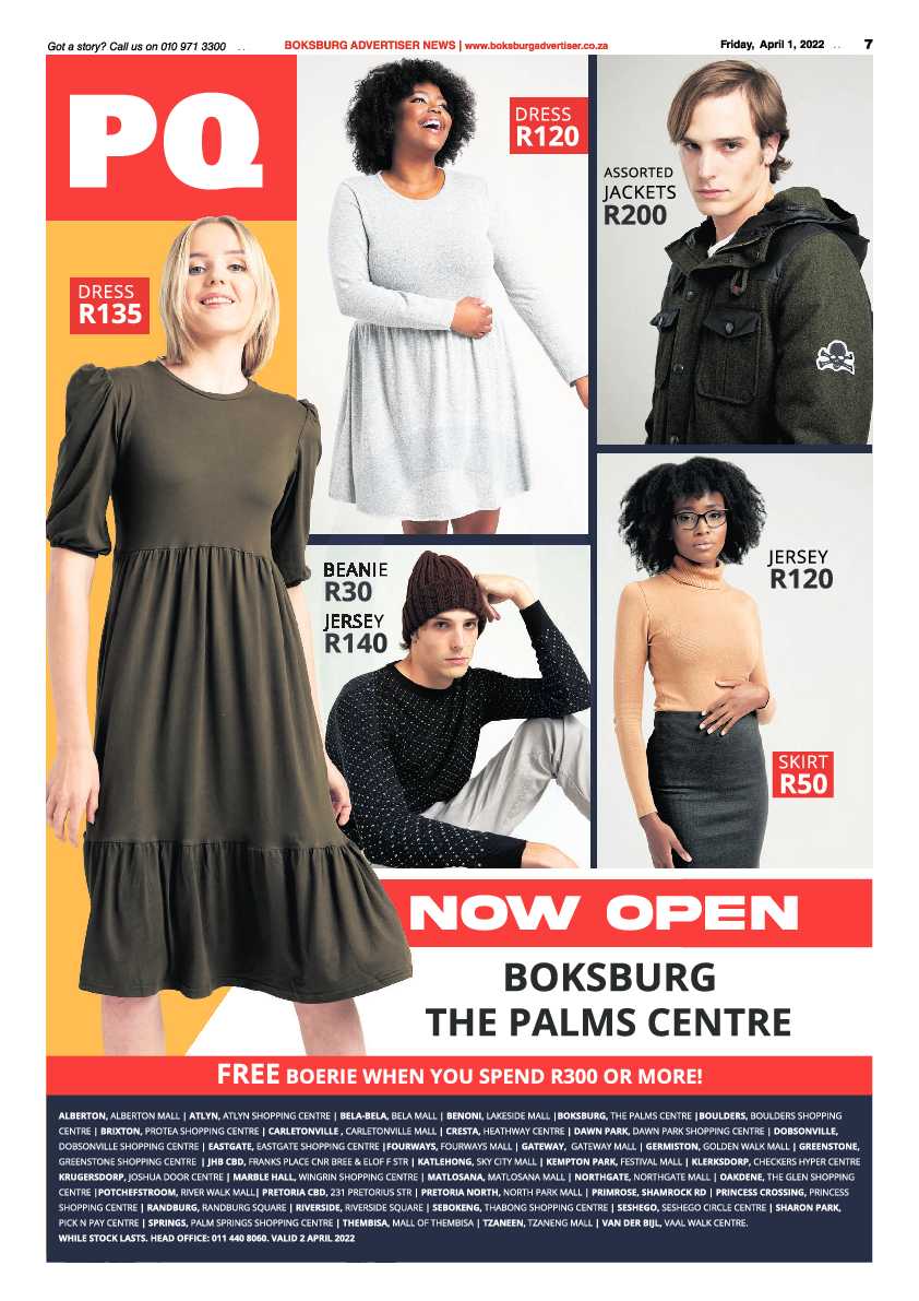 Boksburg Advertiser 1 April 2022 page 7